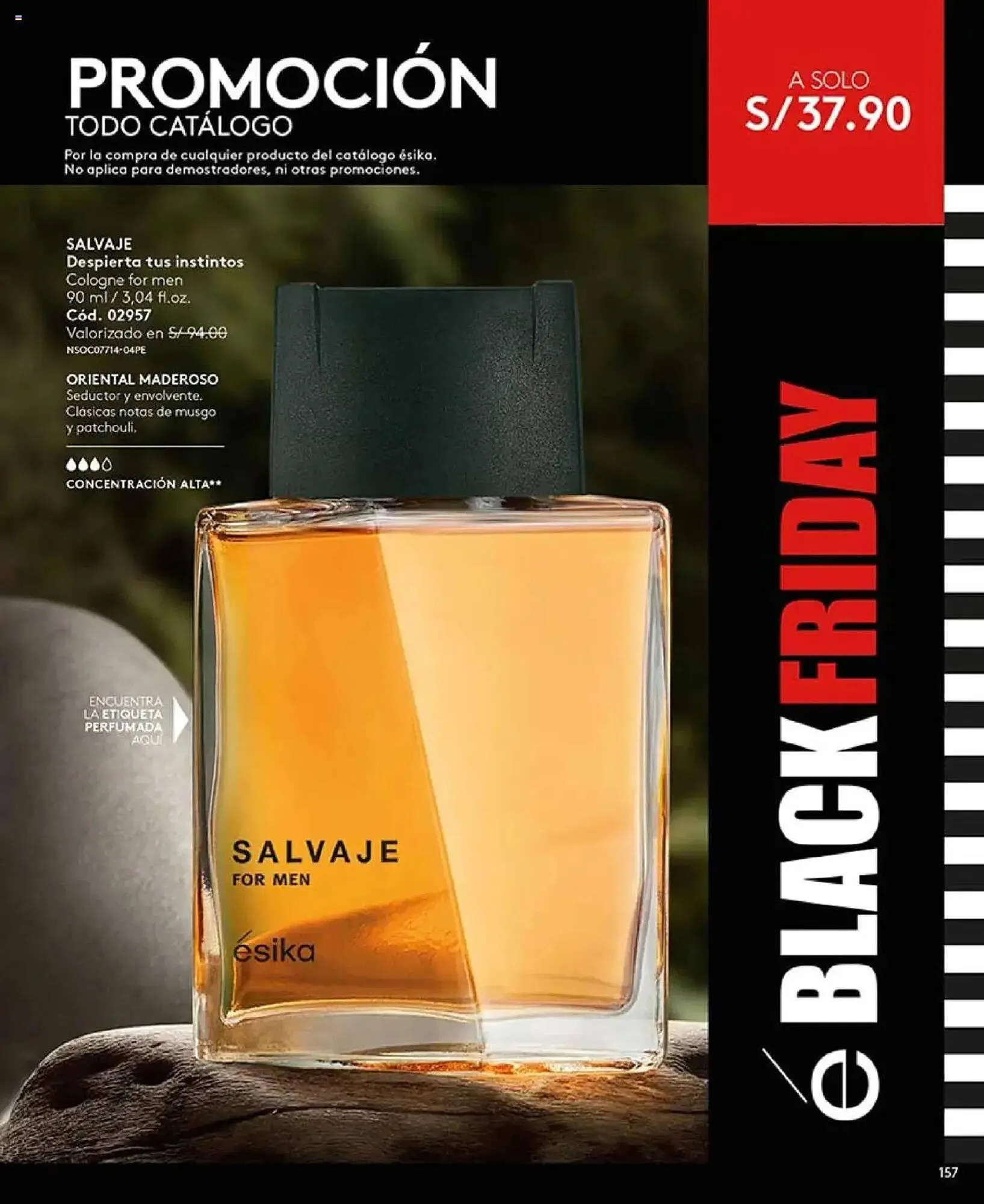Catalogo de Catálogo Ésika 25 de setiembre al 6 de noviembre 2025 - Pag 169