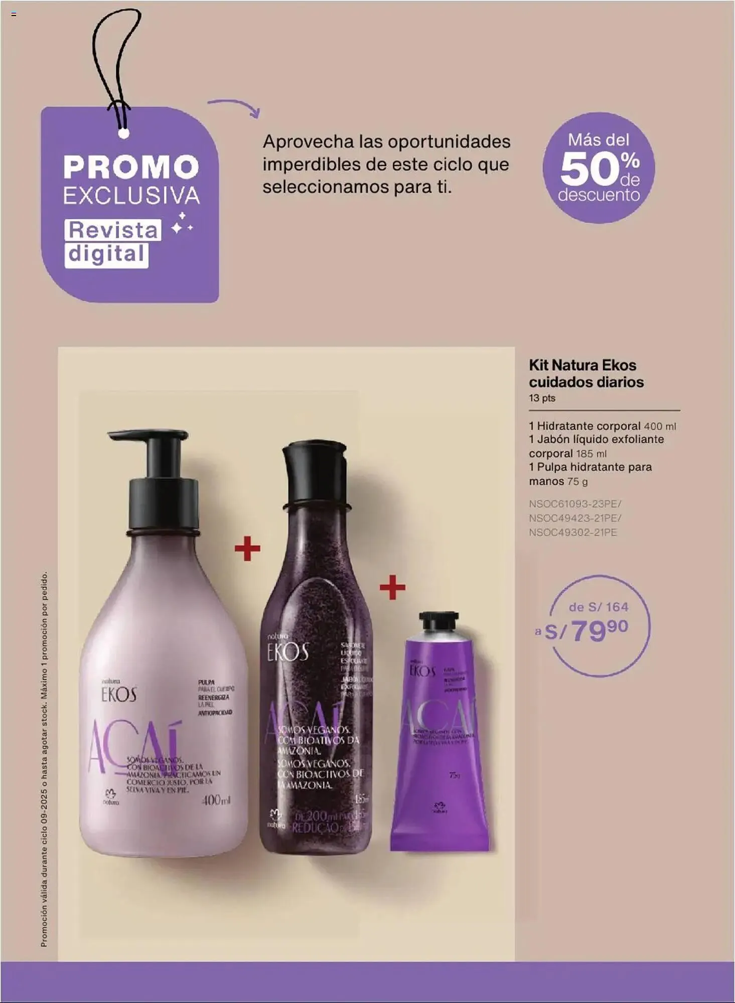 Catalogo de Catálogo Natura 6 de mayo al 30 de junio 2025 - Pag 298