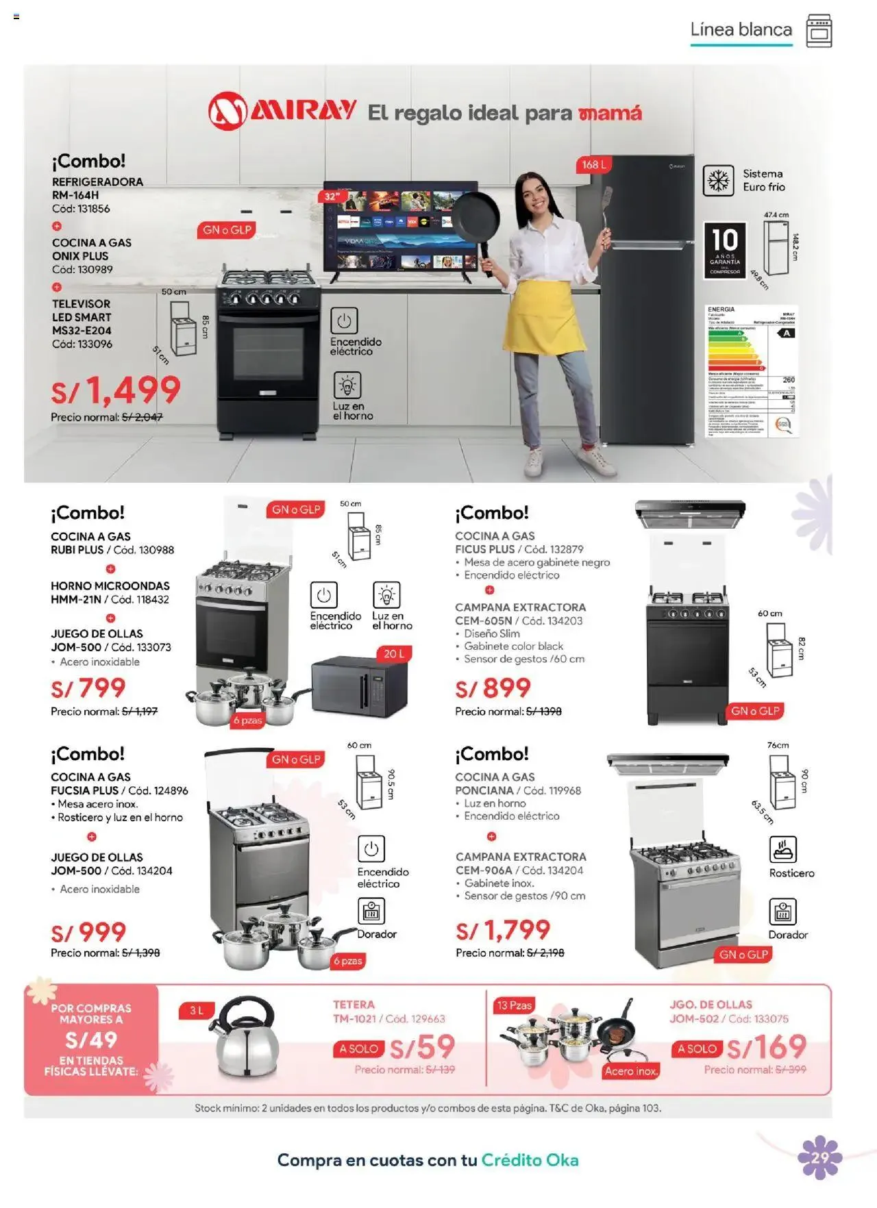 Catalogo de Hiraoka - Guia dia de la madre 26 de abril al 18 de mayo 2025 - Pag 29