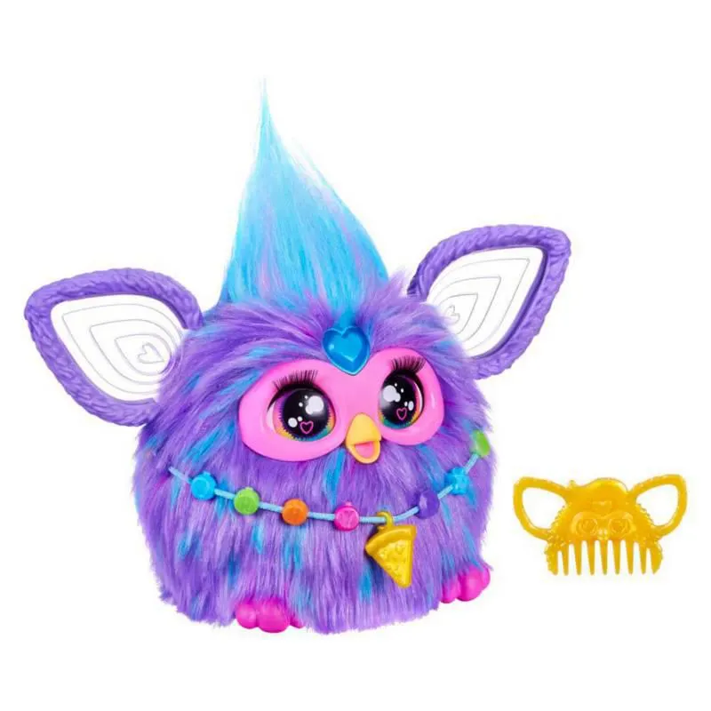 Furby Peluche Interactivo Morado Español 2023