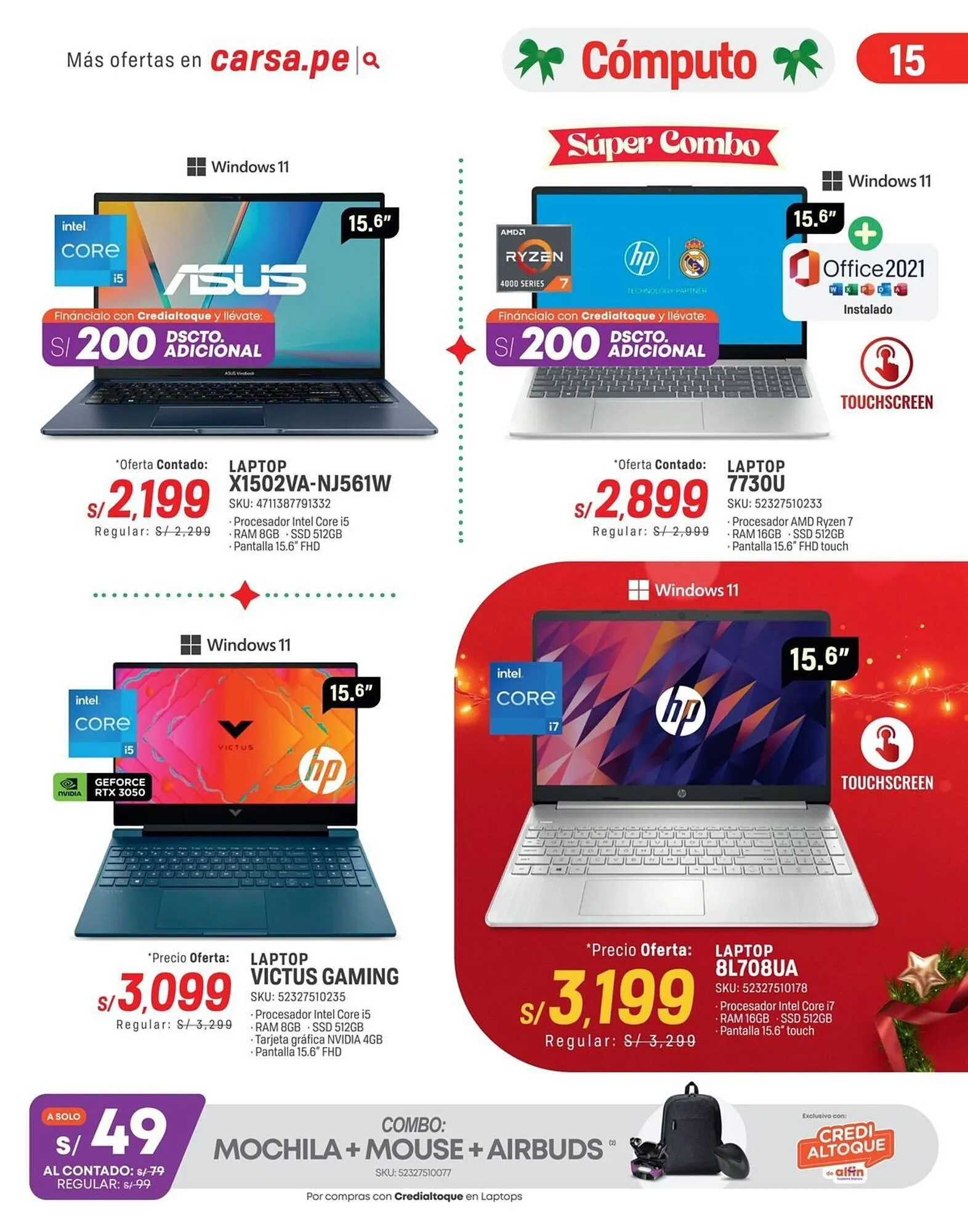 Catalogo de Catálogo Carsa 5 de diciembre al 31 de diciembre 2025 - Pag 15