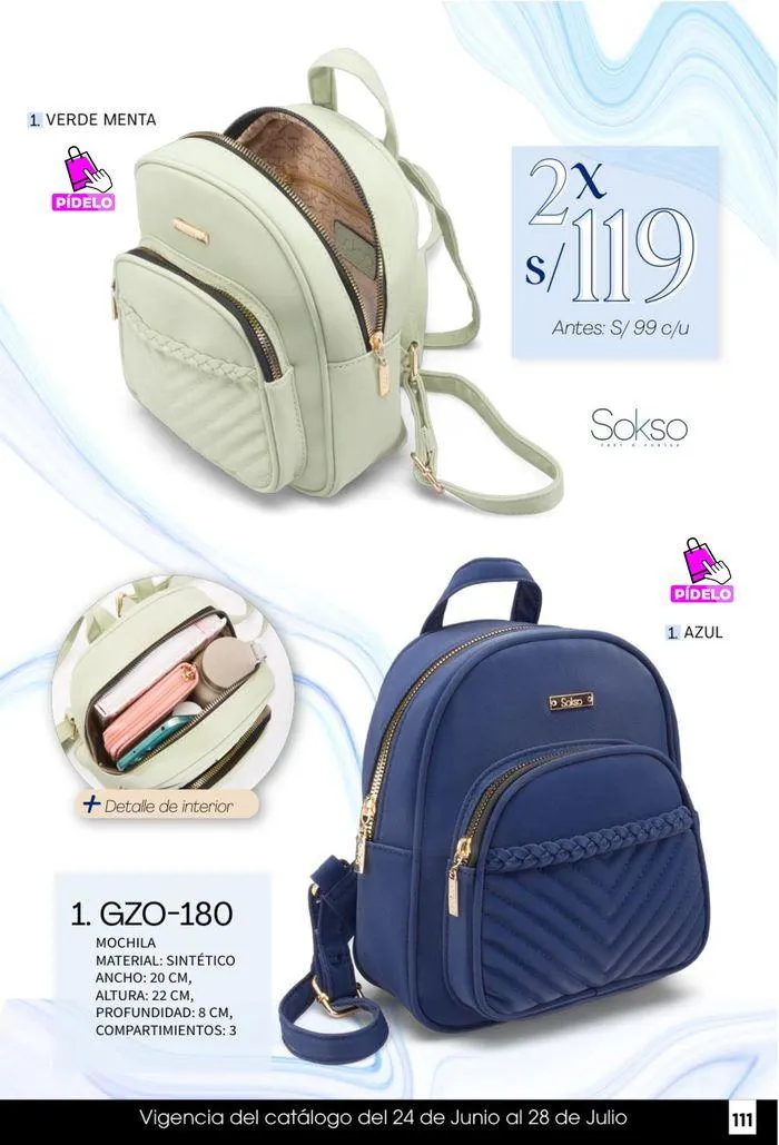 Catalogo de SOKSO TEXTIL & ACCESORIOS  24 de junio al 28 de julio 2024 - Pag 111