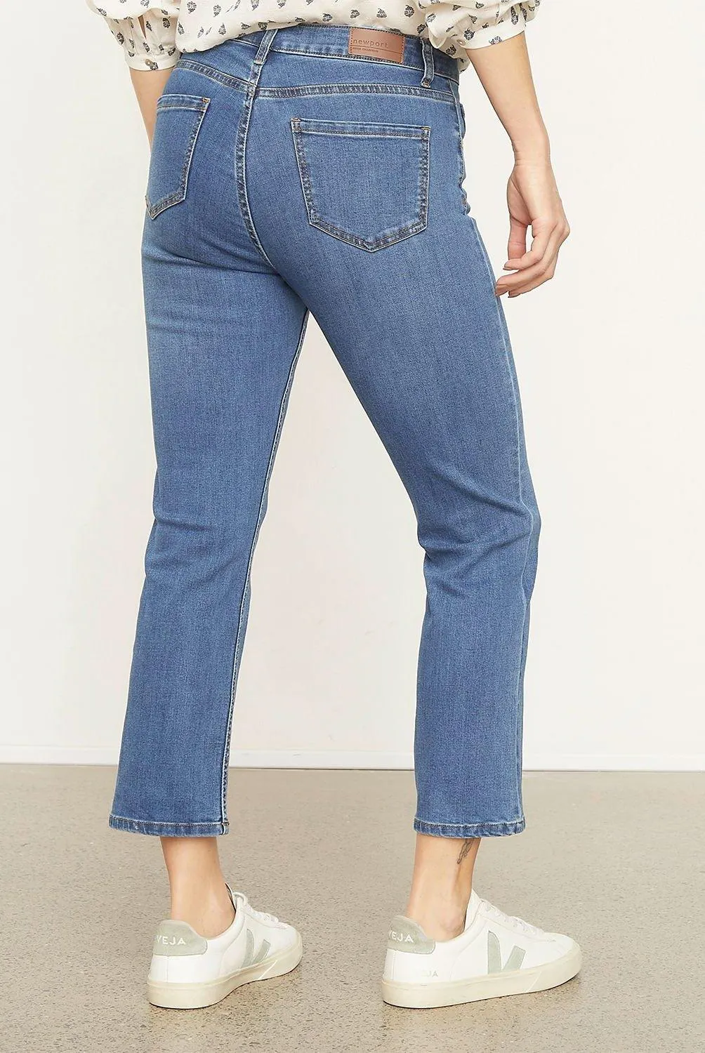 Jean Recto Algodón Mujer Newport