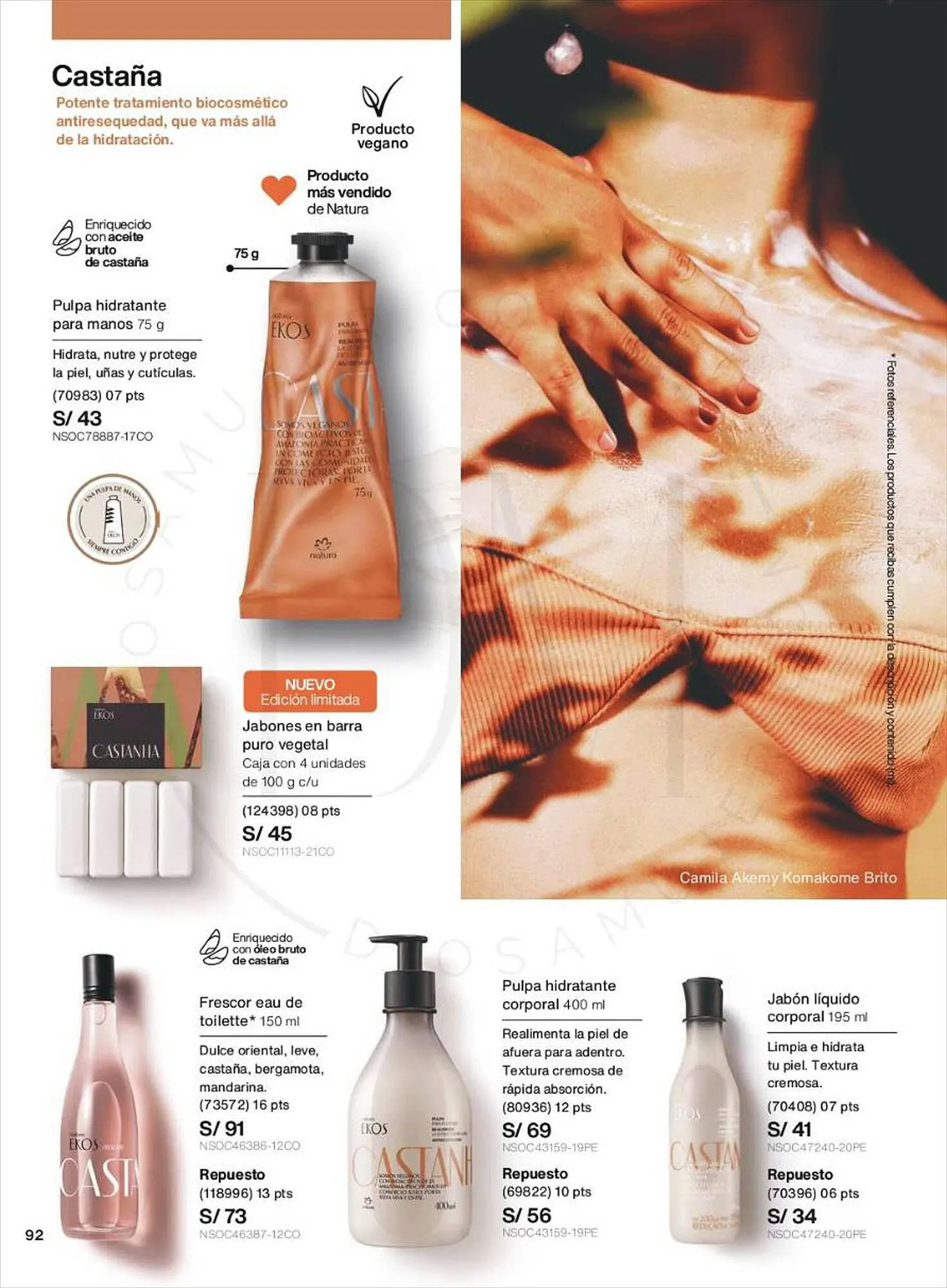 Catalogo de Catálogo Natura 5 de setiembre al 14 de setiembre 2023 - Pag 92