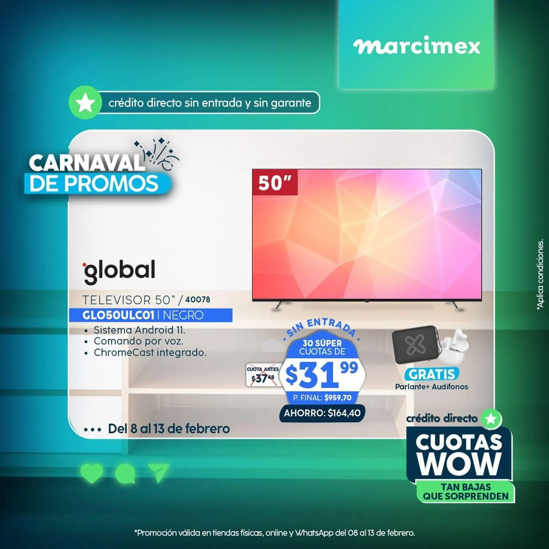 Catalogo de Catálogo Marcimex 8 de febrero al 13 de febrero 2024 - Pag 11