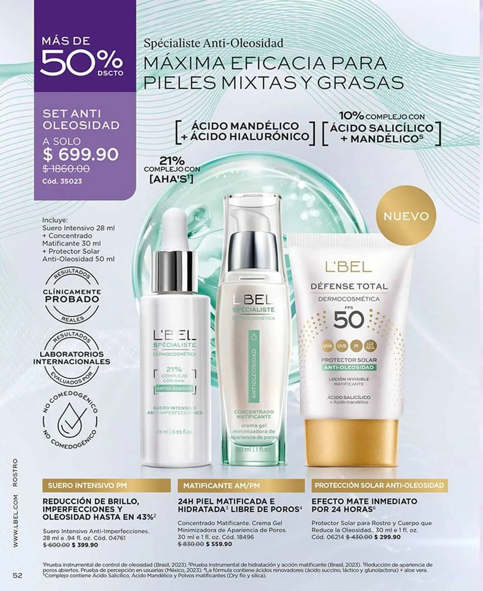 Catalogo de Catálogo L'Bel 23 de julio al 9 de agosto 2025 - Pag 52