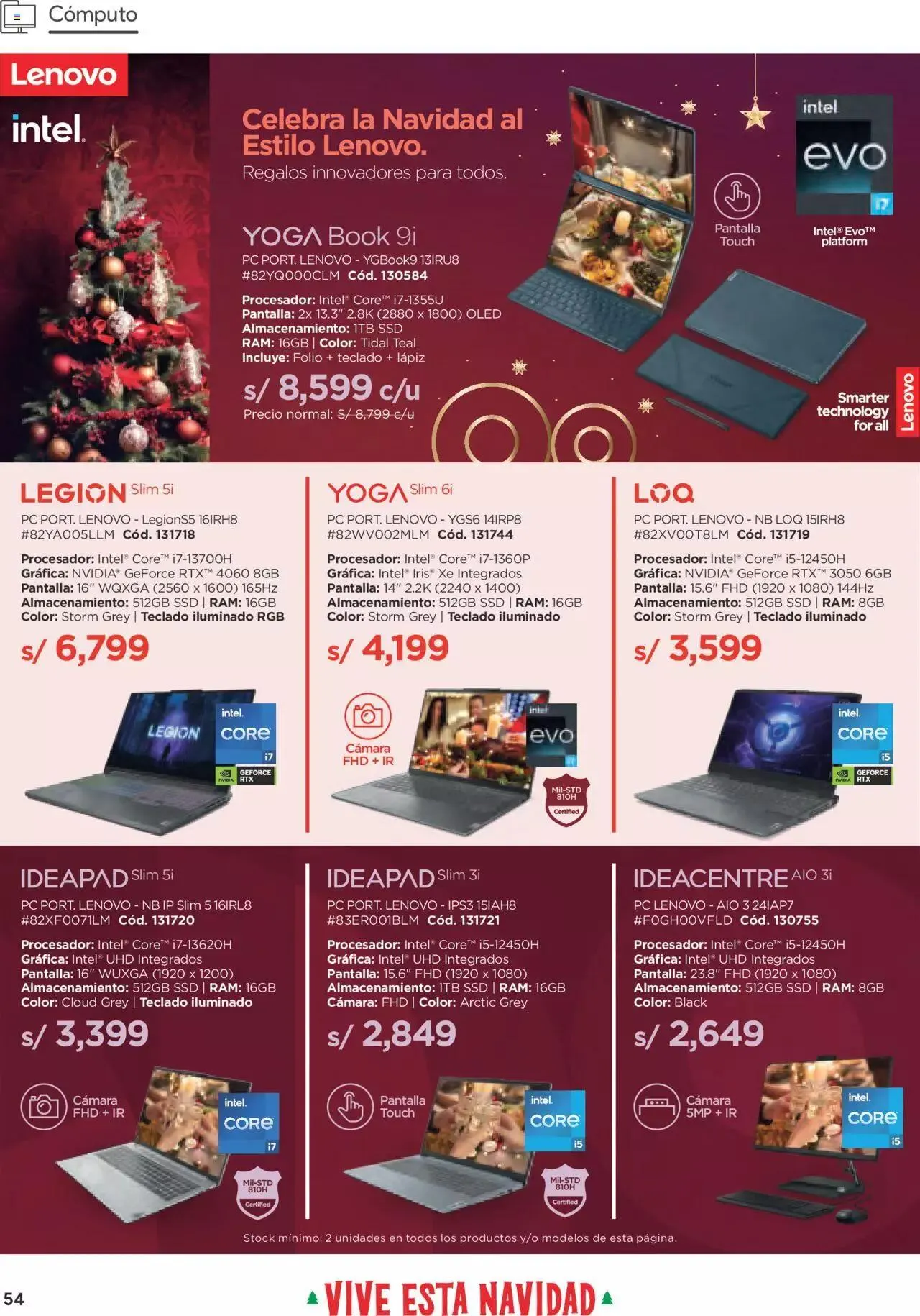 Catalogo de Catálogo Hiraoka 12 de diciembre al 31 de diciembre 2023 - Pag 54