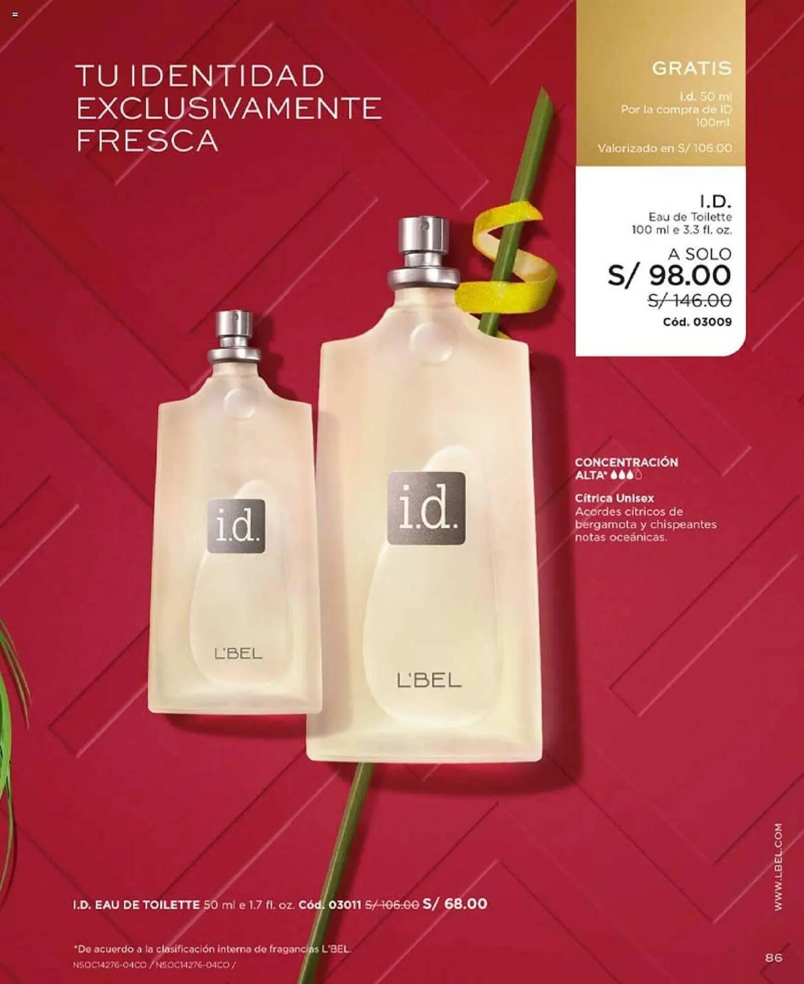 Catalogo de Catálogo L'Bel 3 de diciembre al 31 de diciembre 2023 - Pag 87