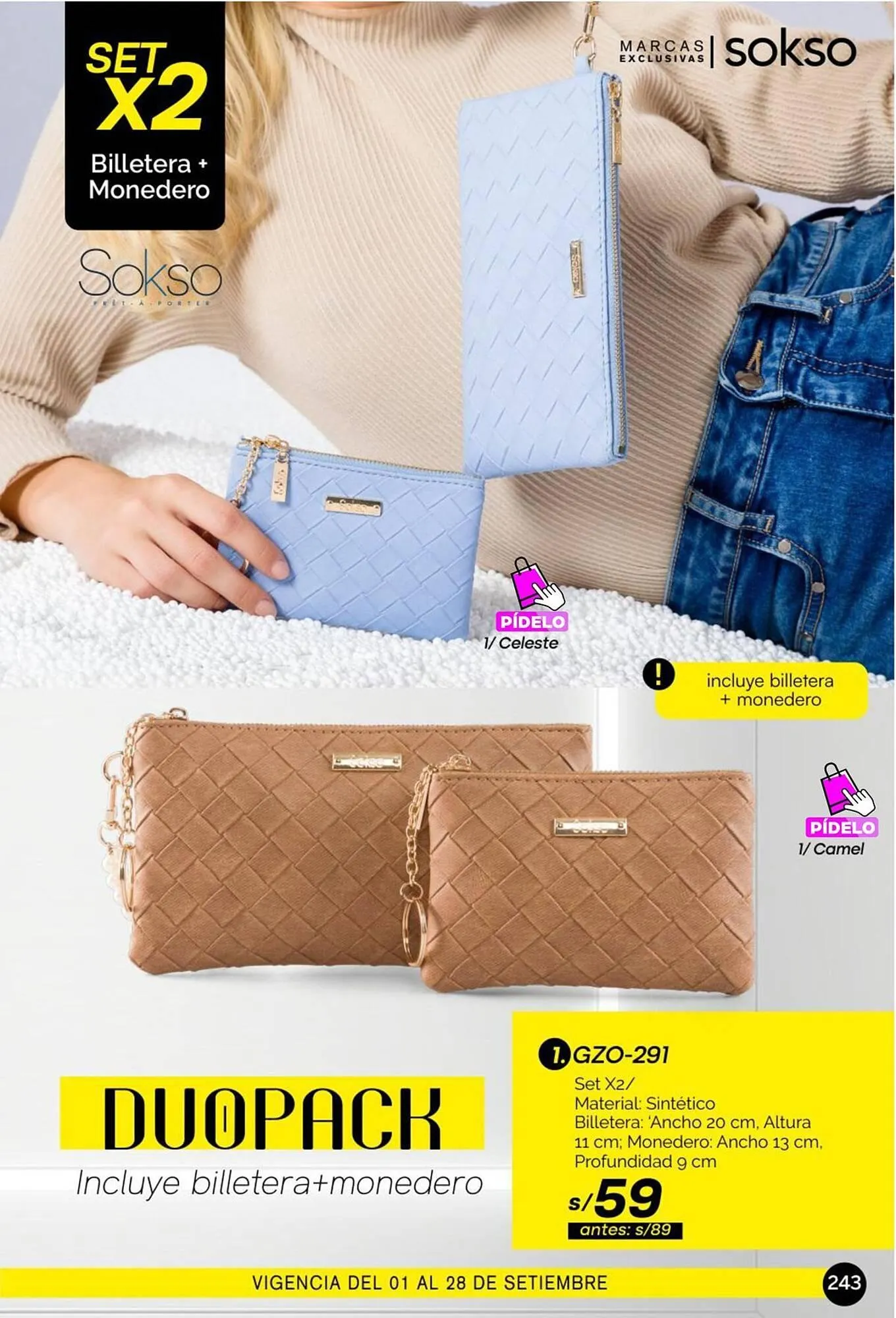 Catalogo de Catálogo Sokso 28 de agosto al 29 de setiembre 2025 - Pag 243
