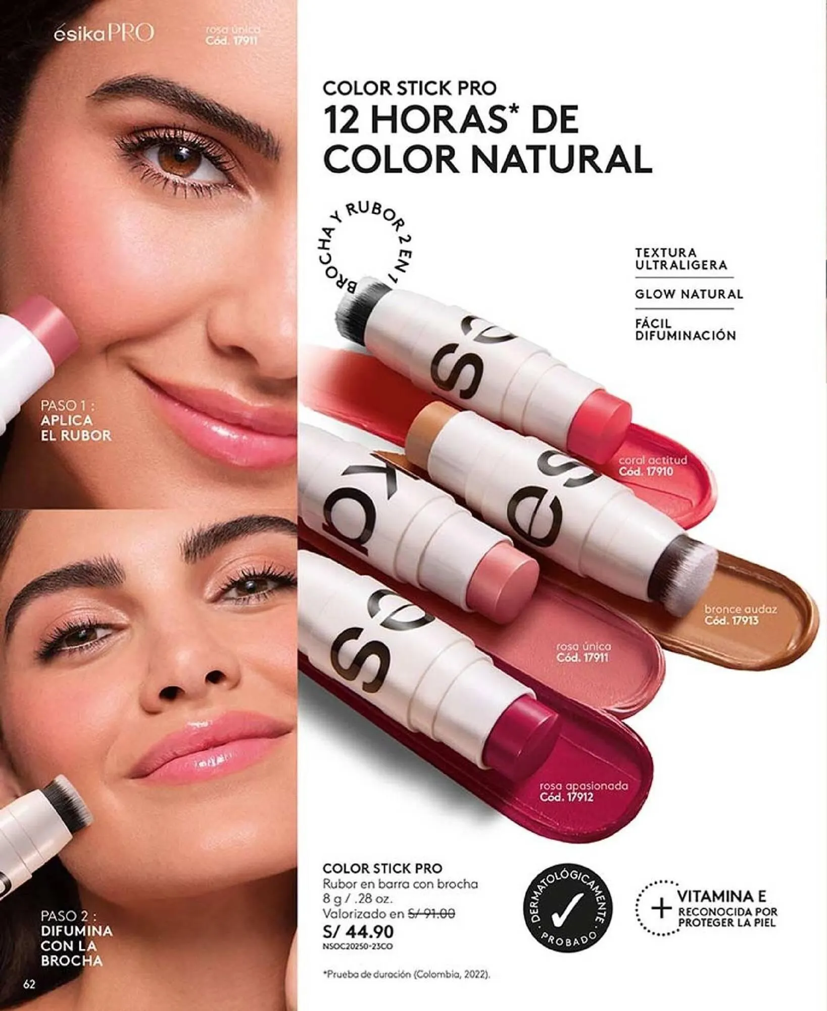 Catalogo de Catálogo Ésika 15 de abril al 31 de mayo 2025 - Pag 62