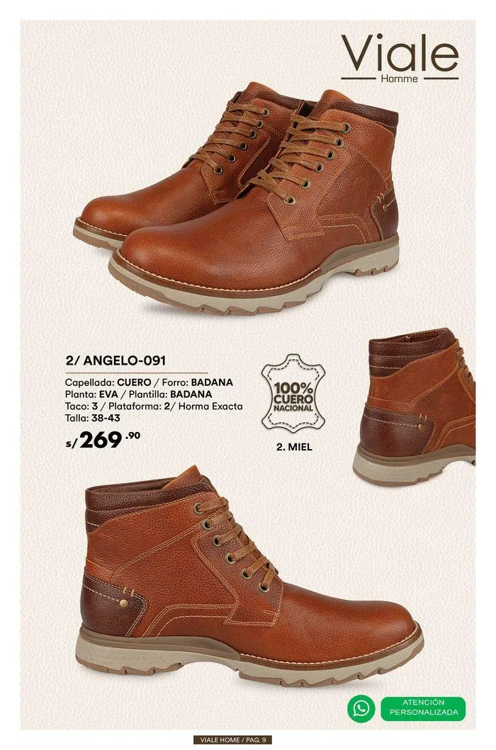Catalogo de Calzados de Caballeros 11 de julio al 31 de julio 2024 - Pag 9