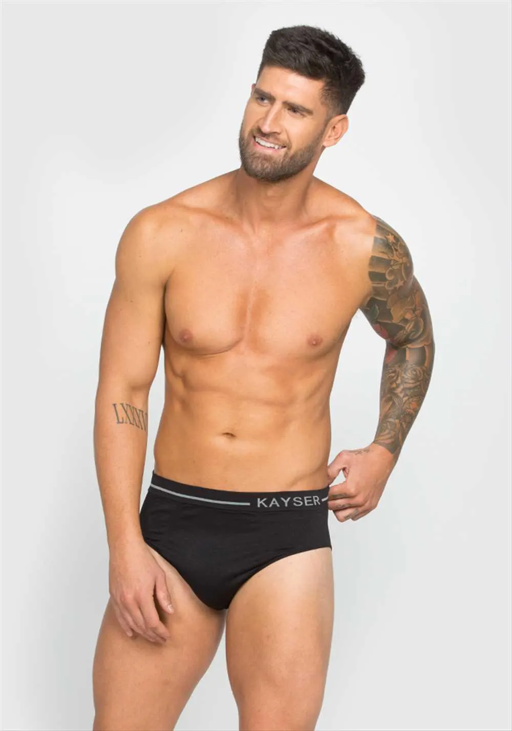 SLIP CABALLERO 91.143 MICROFIBRA NEGRO