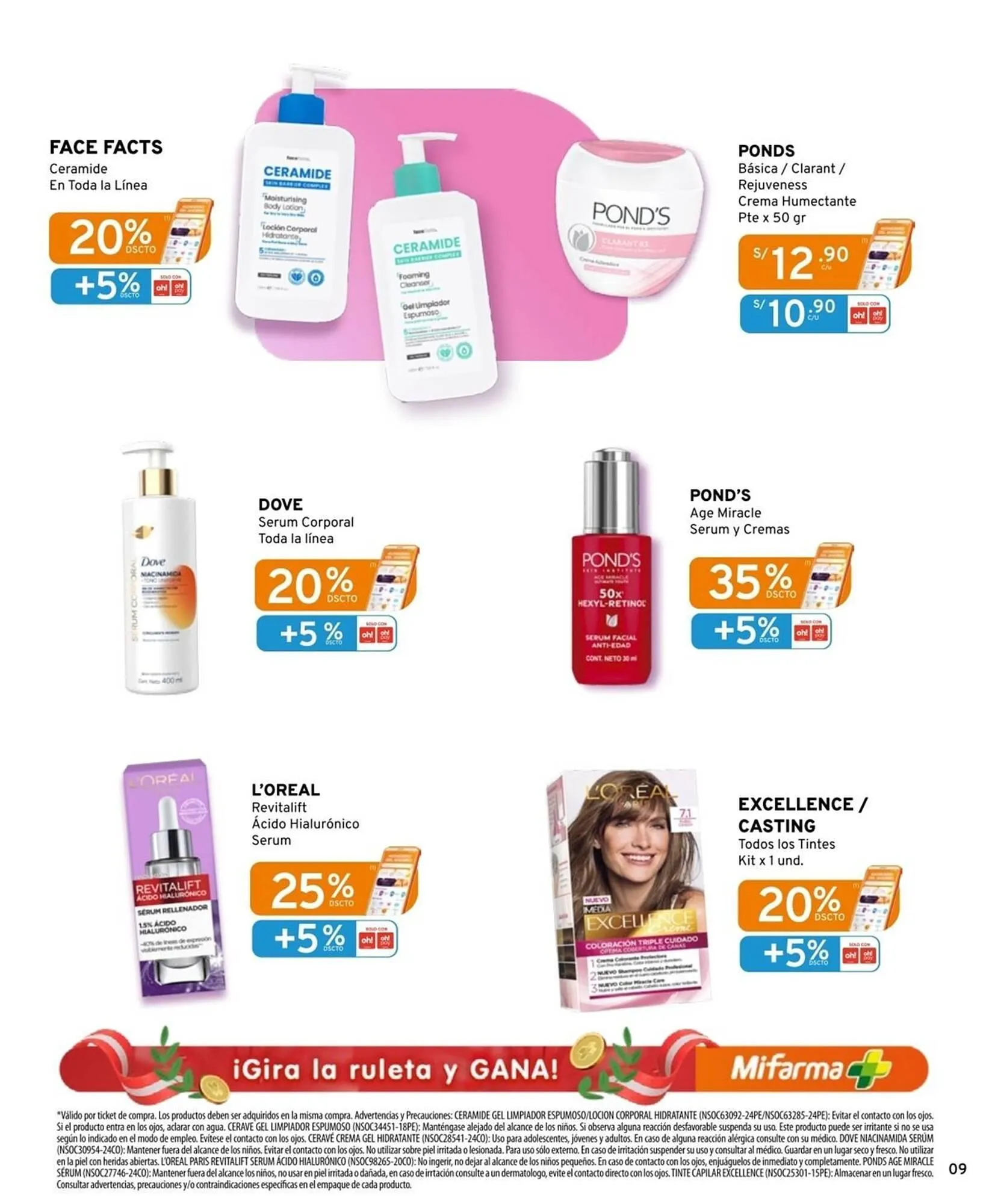 Catalogo de Catálogo Mifarma 1 de julio al 31 de julio 2025 - Pag 9