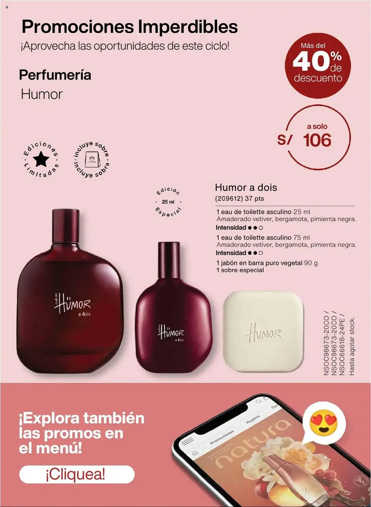 Catalogo de Catálogo Natura 22 de julio al 20 de setiembre 2025 - Pag 8