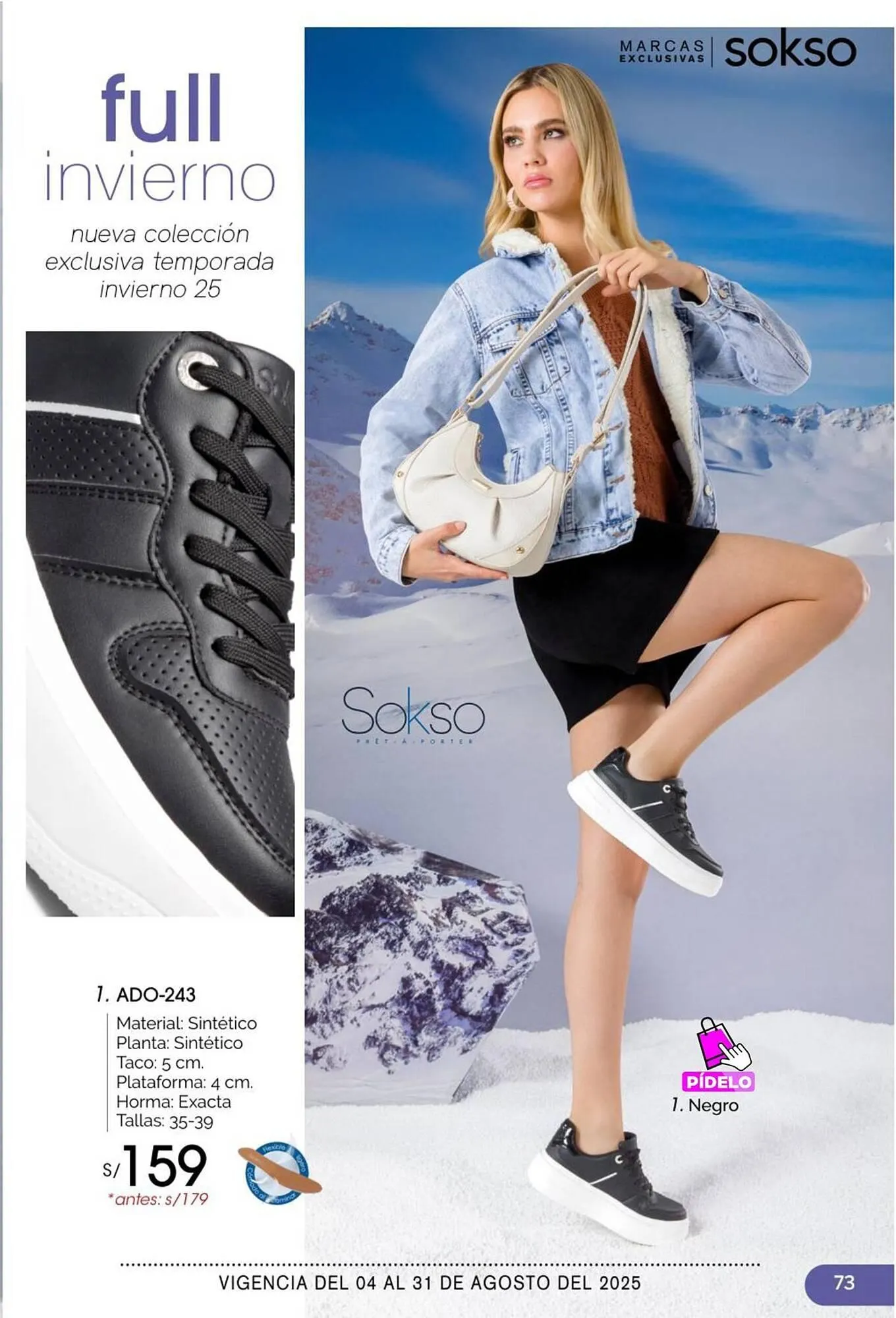 Catalogo de Catálogo Sokso 1 de agosto al 31 de agosto 2025 - Pag 73