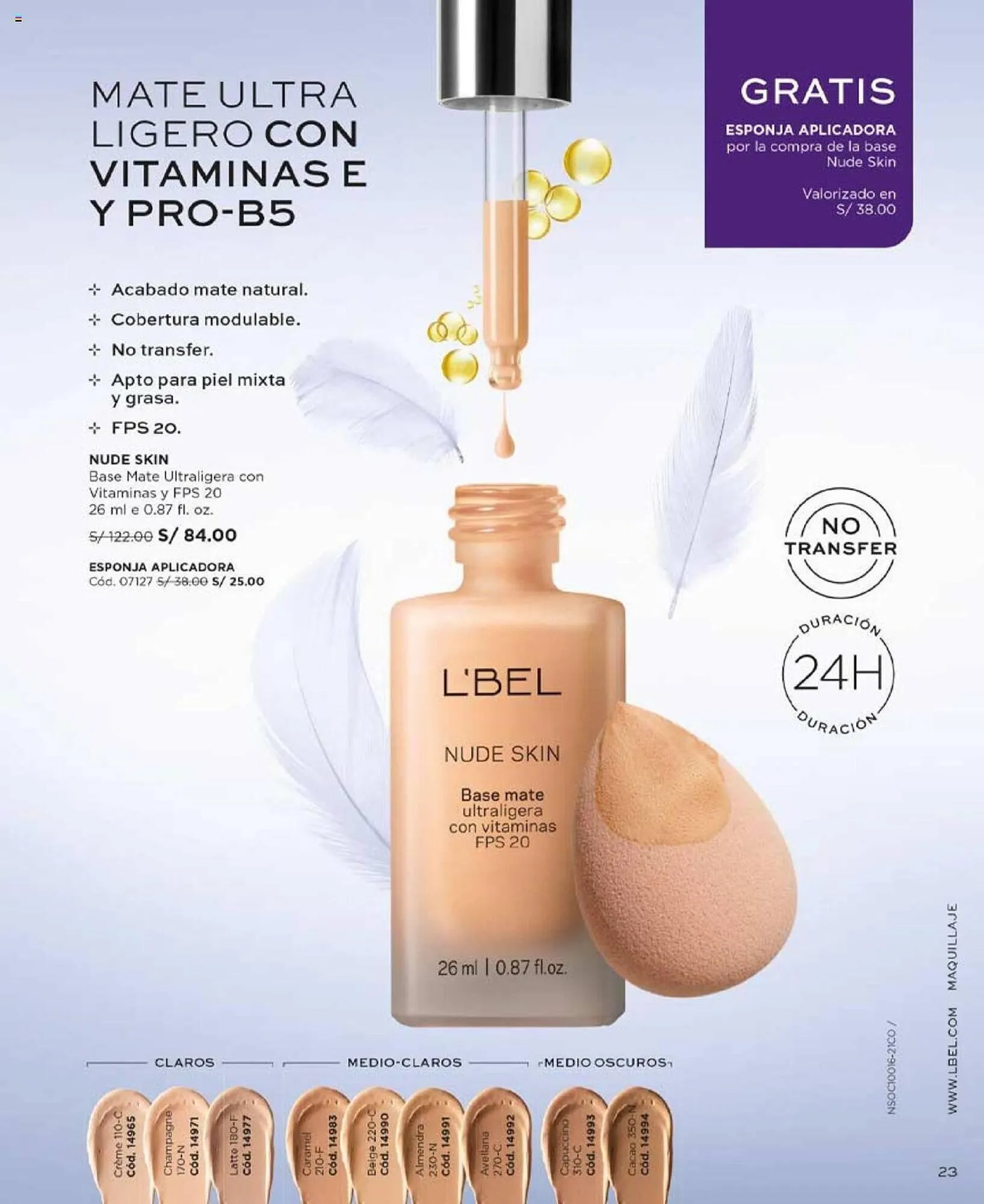 Catalogo de Catálogo L'Bel 28 de enero al 17 de febrero 2024 - Pag 23