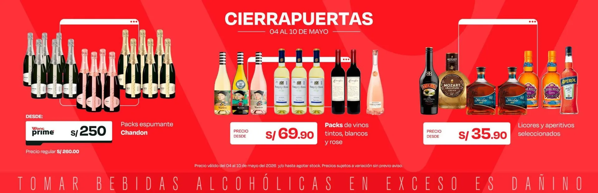 Catalogo de Catálogo Wong 4 de mayo al 10 de mayo 2026 - Pag 1