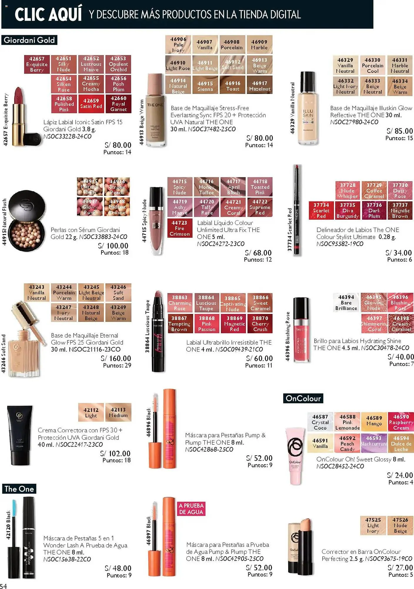 Catalogo de Catálogo Oriflame 28 de marzo al 18 de abril 2026 - Pag 54