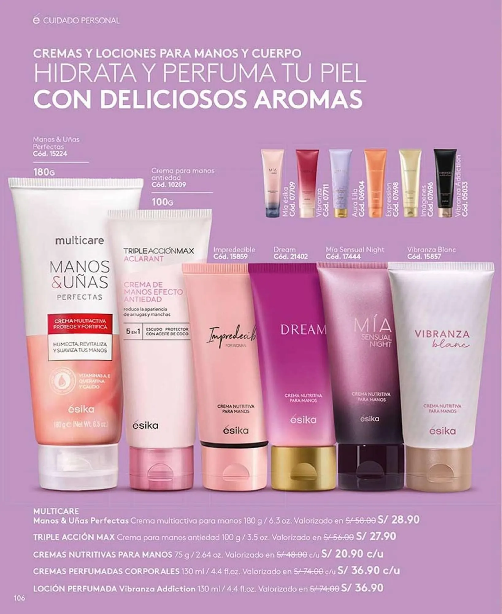 Catalogo de Catálogo Ésika 17 de setiembre al 30 de noviembre 2025 - Pag 106