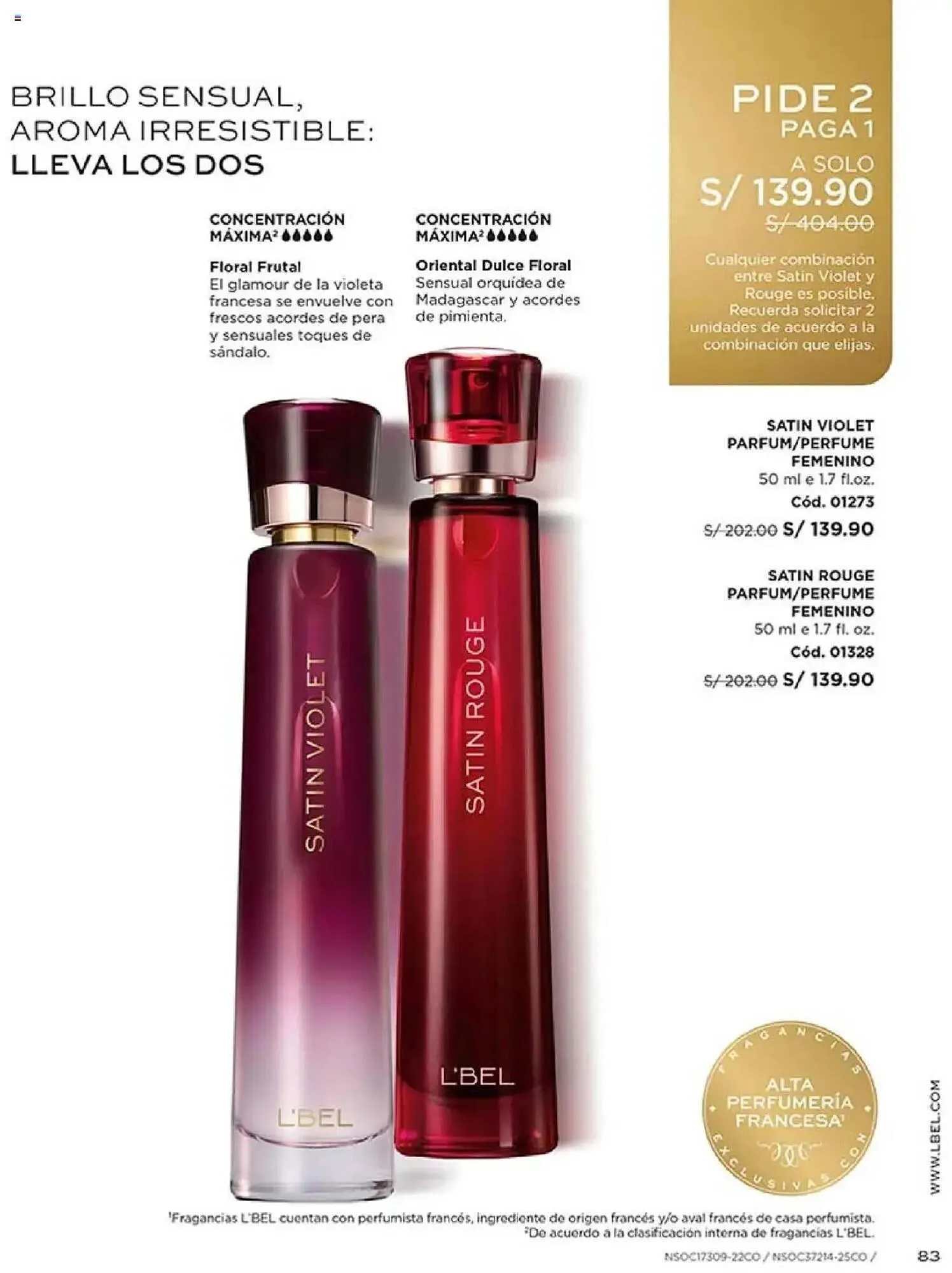 Catalogo de Catálogo L'Bel 25 de setiembre al 30 de noviembre 2025 - Pag 83