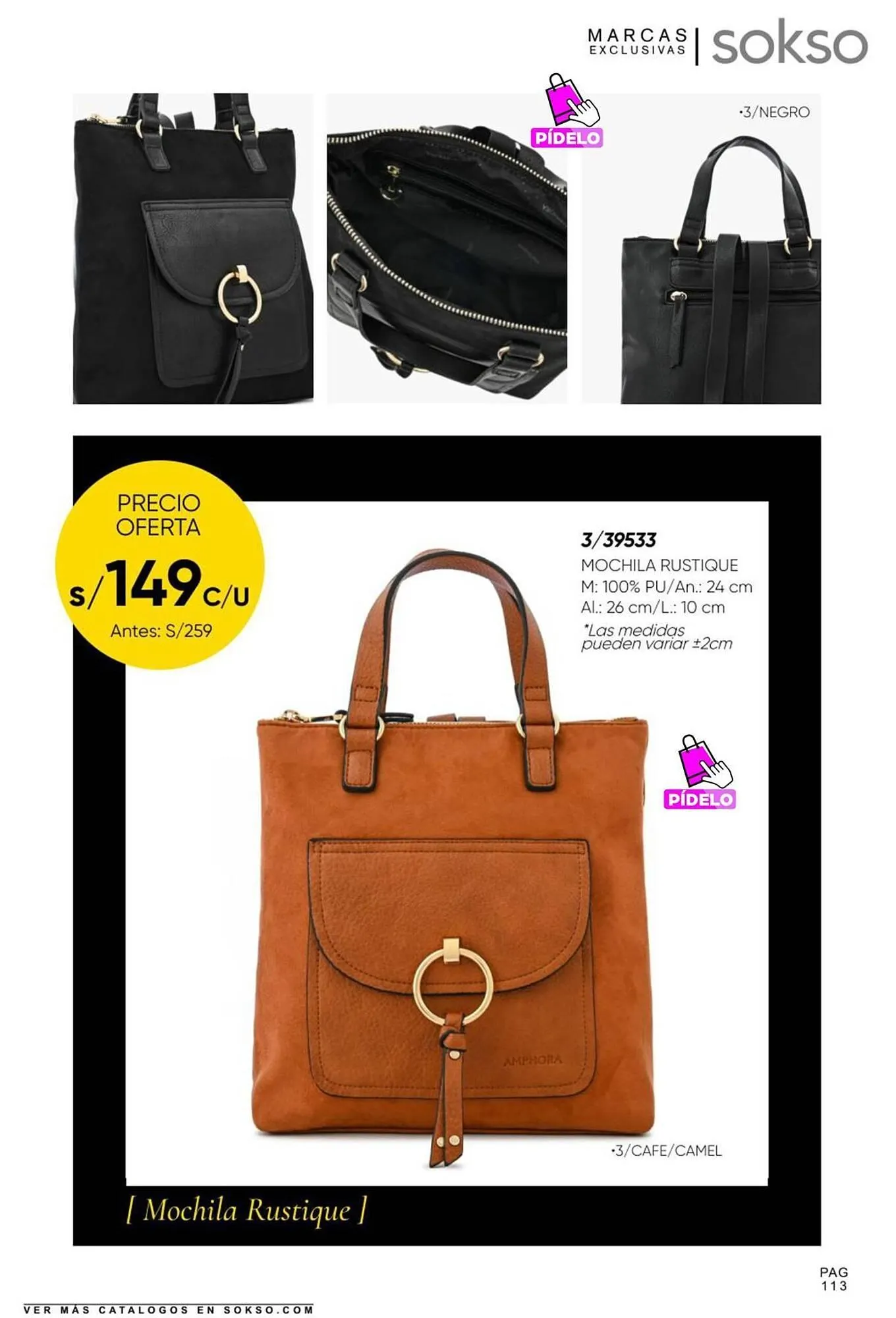 Catalogo de Catálogo Sokso 24 de noviembre al 14 de diciembre 2025 - Pag 113