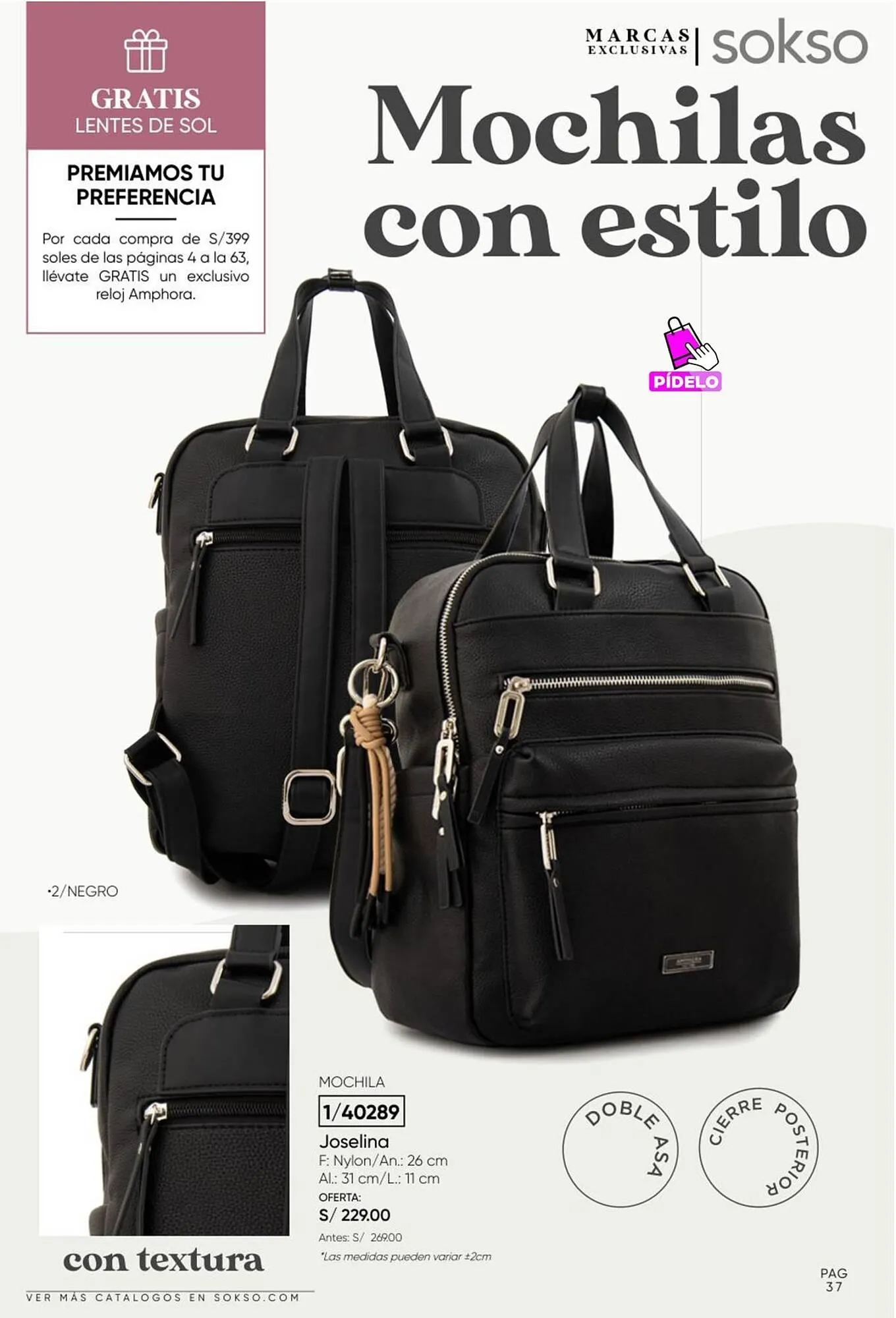 Catalogo de Catálogo Sokso 24 de abril al 18 de mayo 2025 - Pag 37