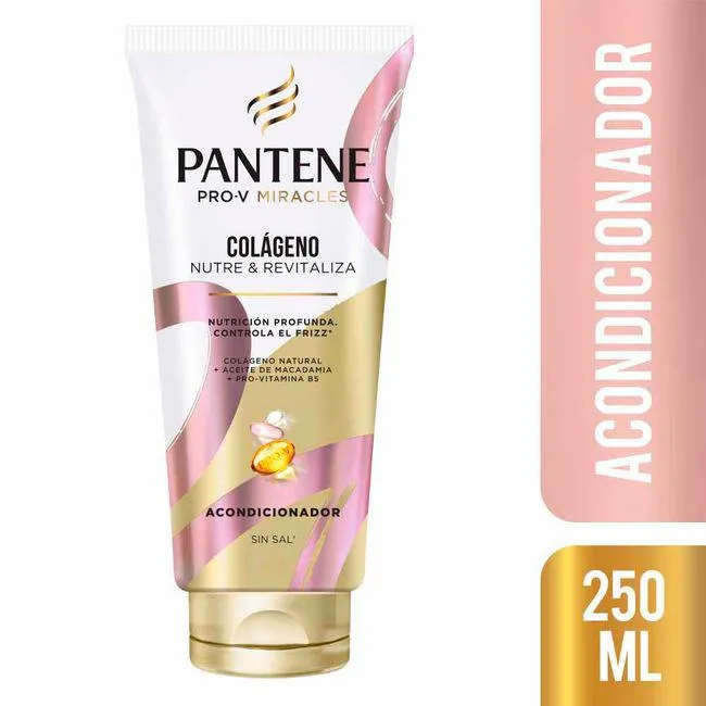 Acondicionador PANTENE Pro-V Miracles Colágeno Nutre & Revitaliza Tubo 250ml