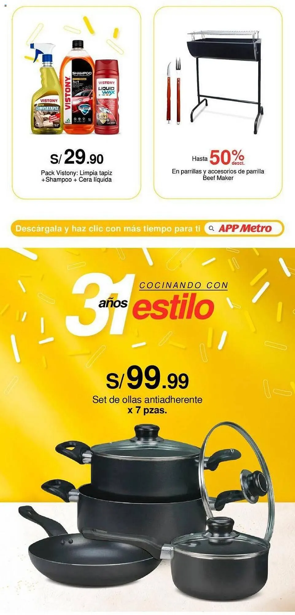 Catalogo de Catálogo Metro 21 de setiembre al 11 de octubre 2023 - Pag 34