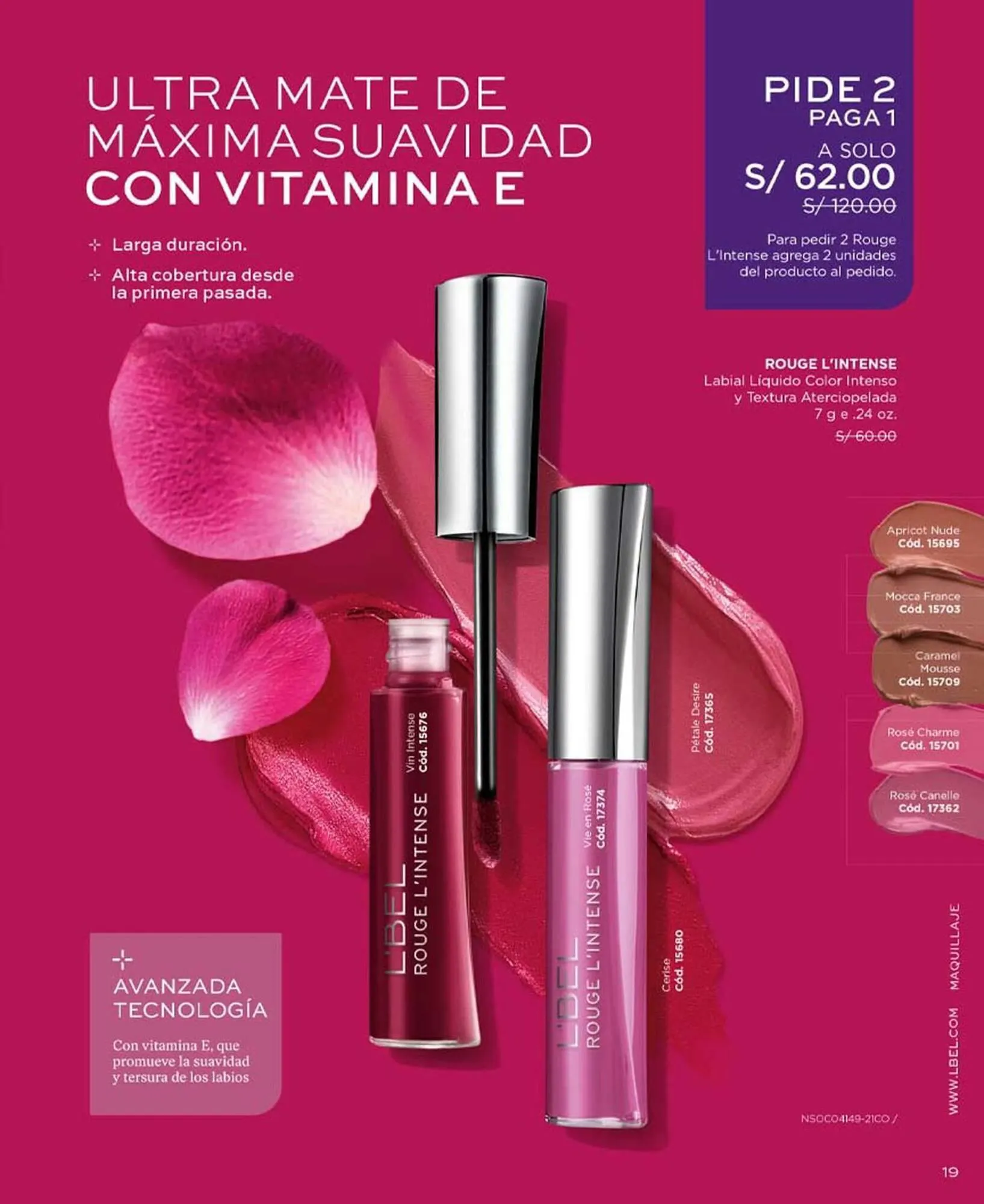 Catalogo de Catálogo L'Bel 5 de febrero al 31 de marzo 2024 - Pag 19