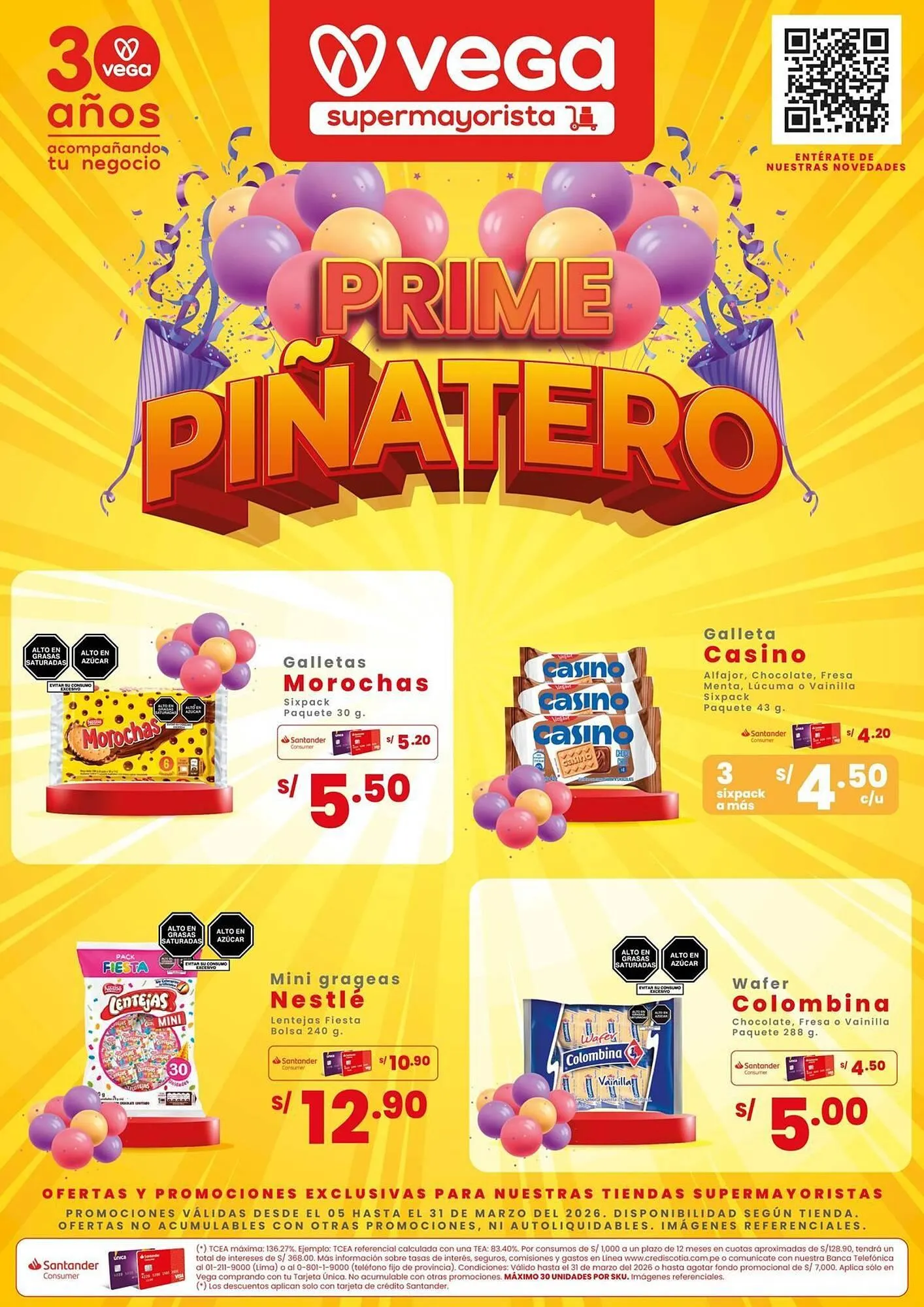 Catalogo de Catálogo Vega 5 de marzo al 31 de marzo 2026 - Pag 1