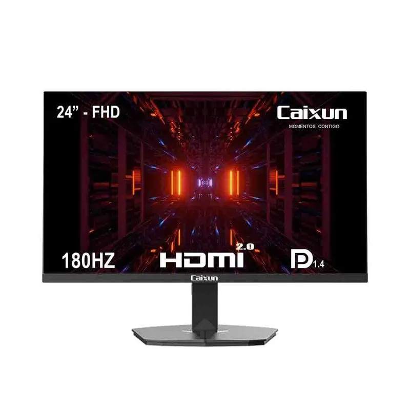 Monitor Caixun 24 C24F4F Gamer Plano Full HD Panel IPS 165Hz 1ms