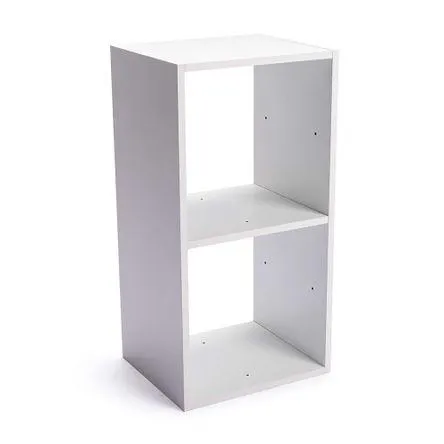 Estantería Modular Orange 2 Cubos Blanco