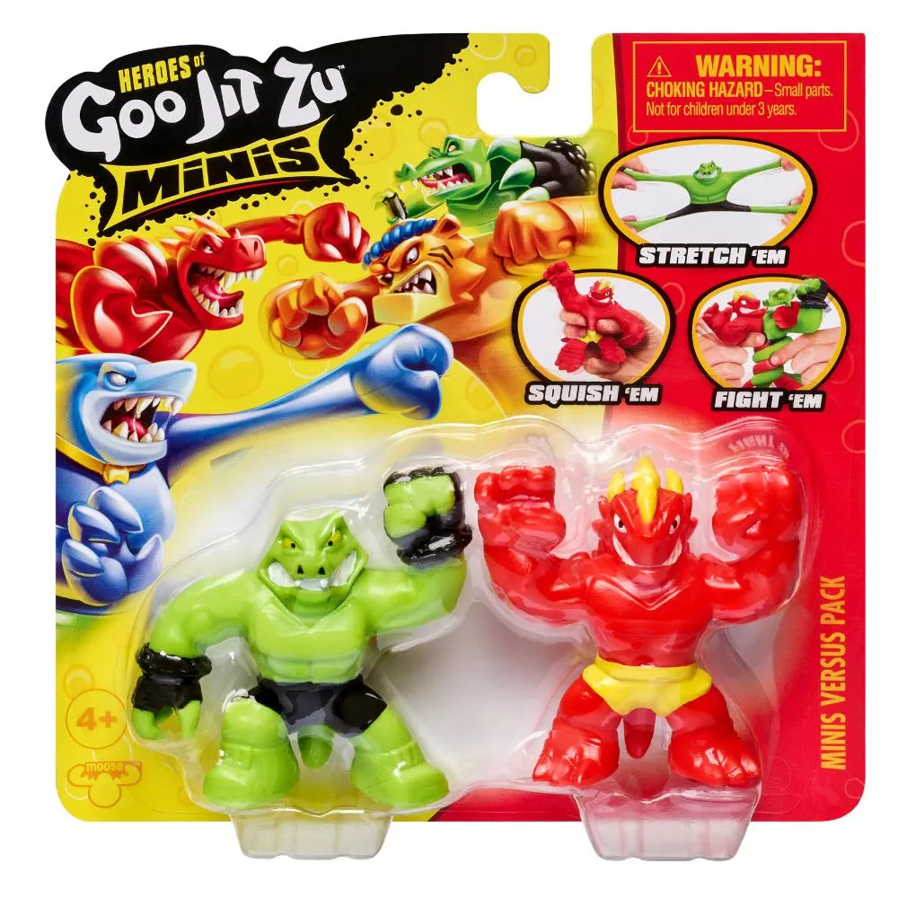 Goo Jit Zu Heros Versus Minis