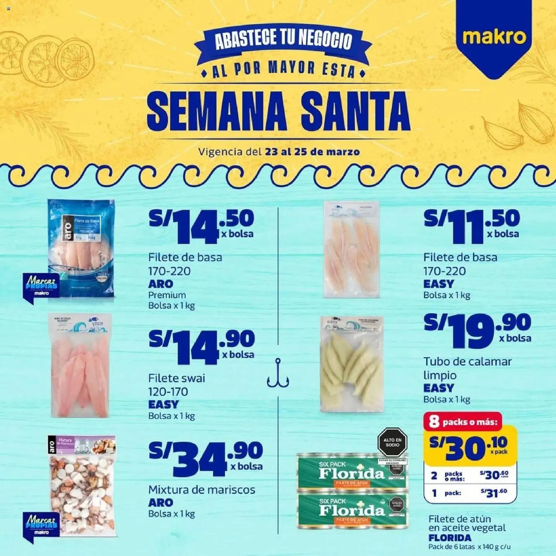 Catalogo de Catálogo Makro 23 de marzo al 25 de marzo 2026 - Pag 1