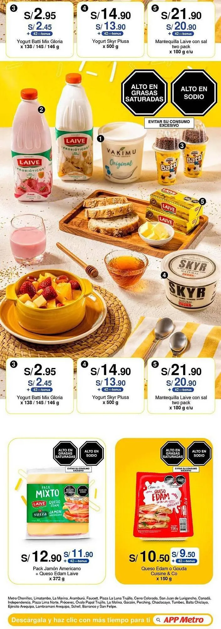 Catalogo de Catálogo Metro 21 de setiembre al 11 de octubre 2023 - Pag 6