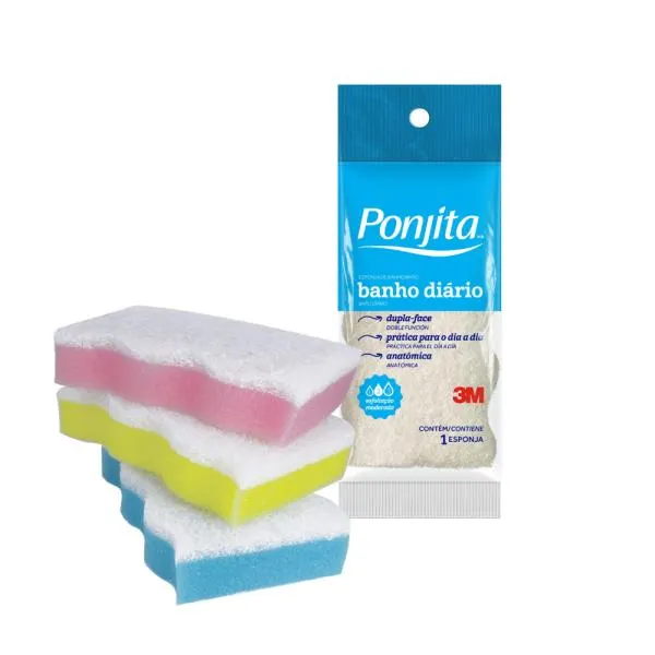 Esponja de Baño Surtida 3M