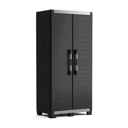 Armario XL Garage Keter Alto Negro Mate