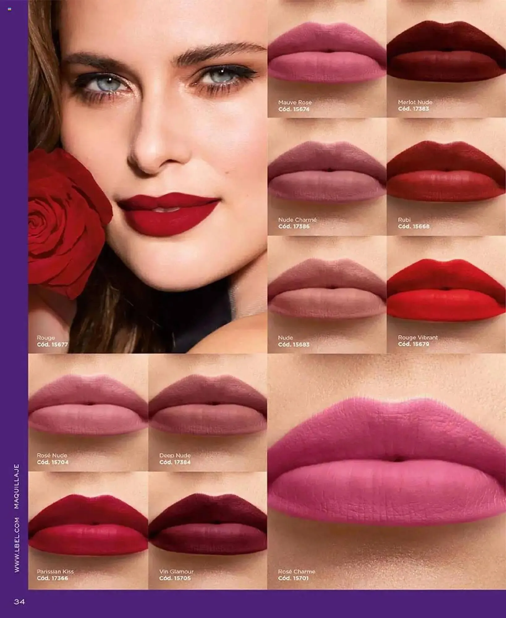 Catalogo de Catálogo L'Bel 18 de diciembre al 8 de enero 2025 - Pag 34