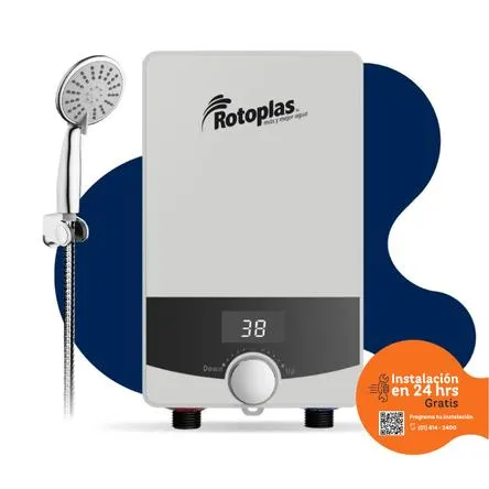 Rapiducha Eléctrica Rotoplas Avalon 4500w Gris