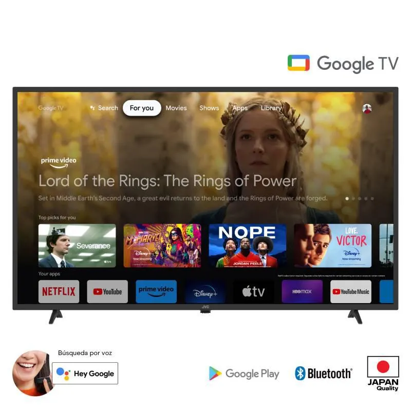 Televisor JVC Led 43" FHD Google Tv