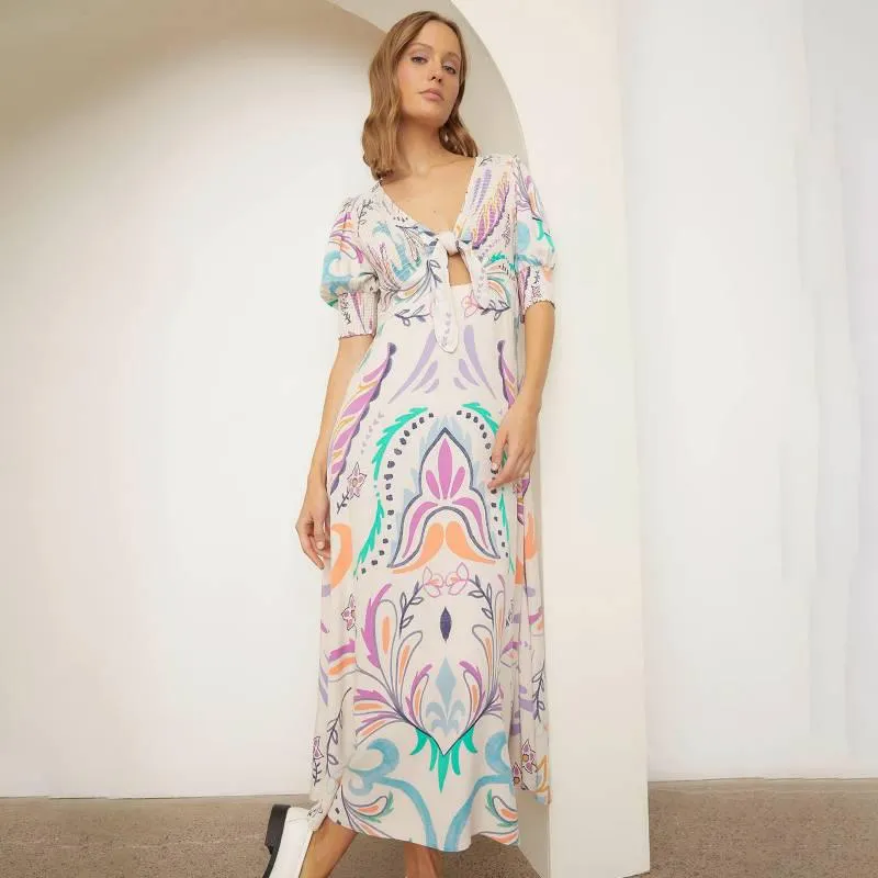 Vestido Largo Mujer Basement