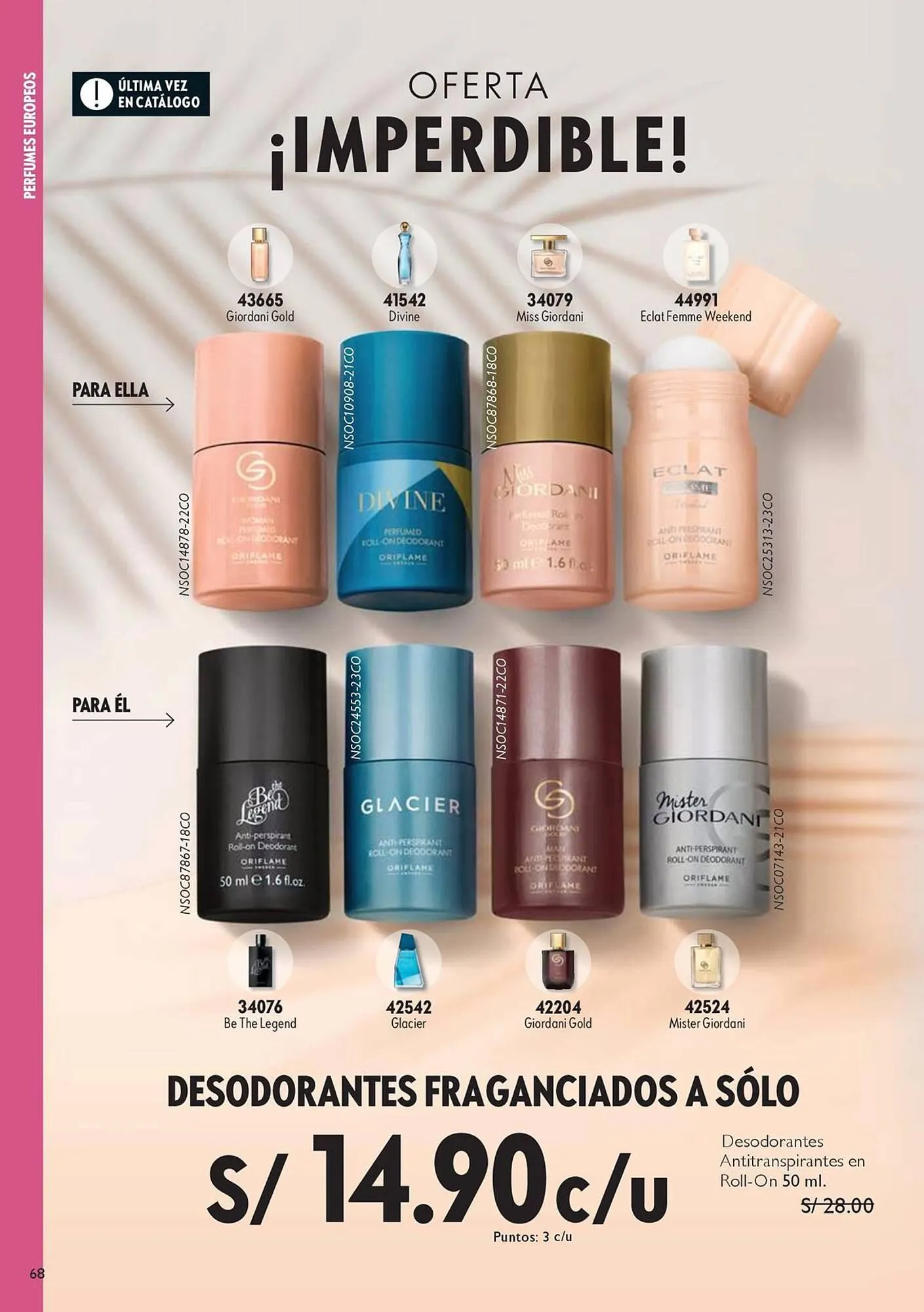 Catalogo de Catálogo Oriflame 25 de octubre al 14 de noviembre 2025 - Pag 68