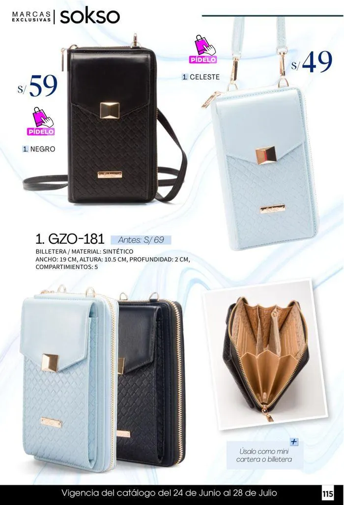 Catalogo de SOKSO TEXTIL & ACCESORIOS 24 de junio al 28 de julio 2024 - Pag 115