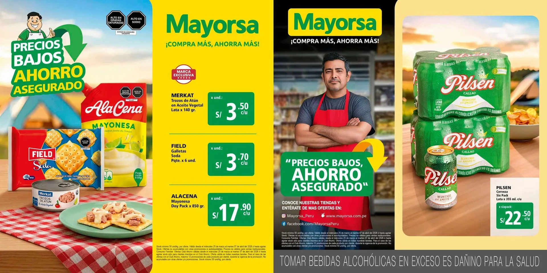 Catalogo de Catálogo Mayorsa 25 de marzo al 7 de abril 2026 - Pag 1