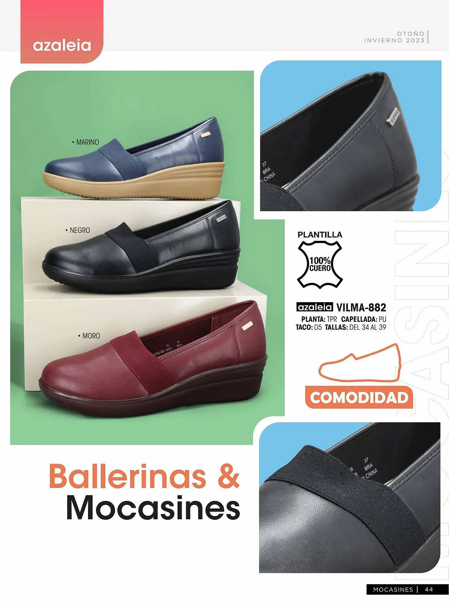 Catalogo de Catálogo Azaleia 1 de junio al 31 de octubre 2023 - Pag 44