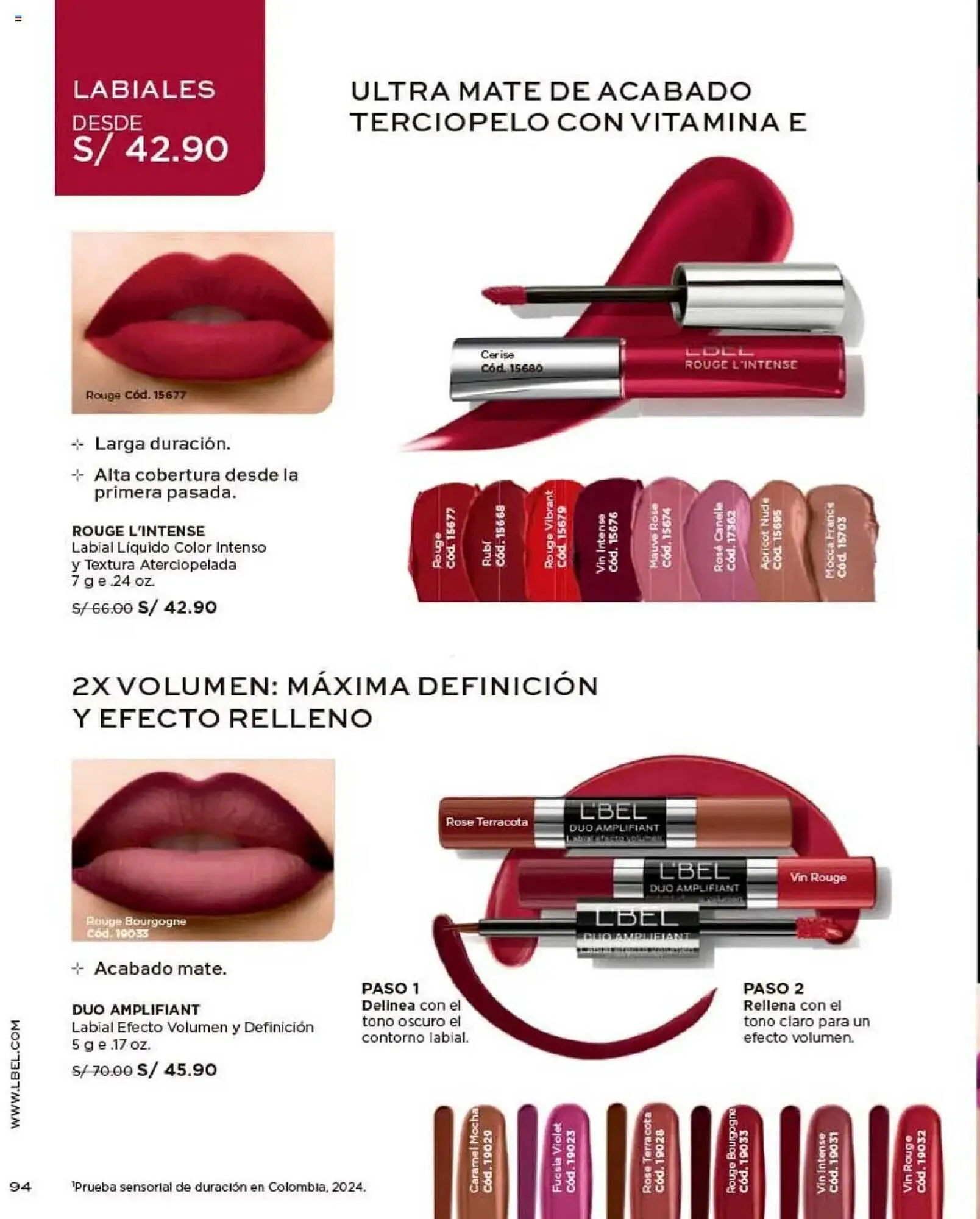 Catalogo de Catálogo L'Bel 16 de octubre al 31 de diciembre 2025 - Pag 94