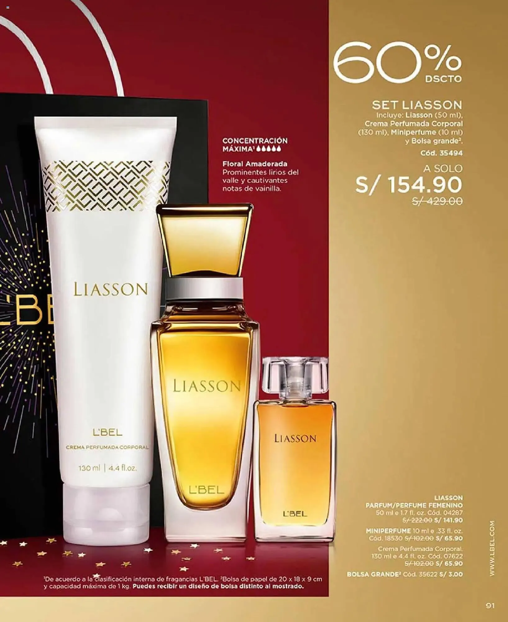 Catalogo de Catálogo L'Bel 14 de noviembre al 17 de diciembre 2025 - Pag 91