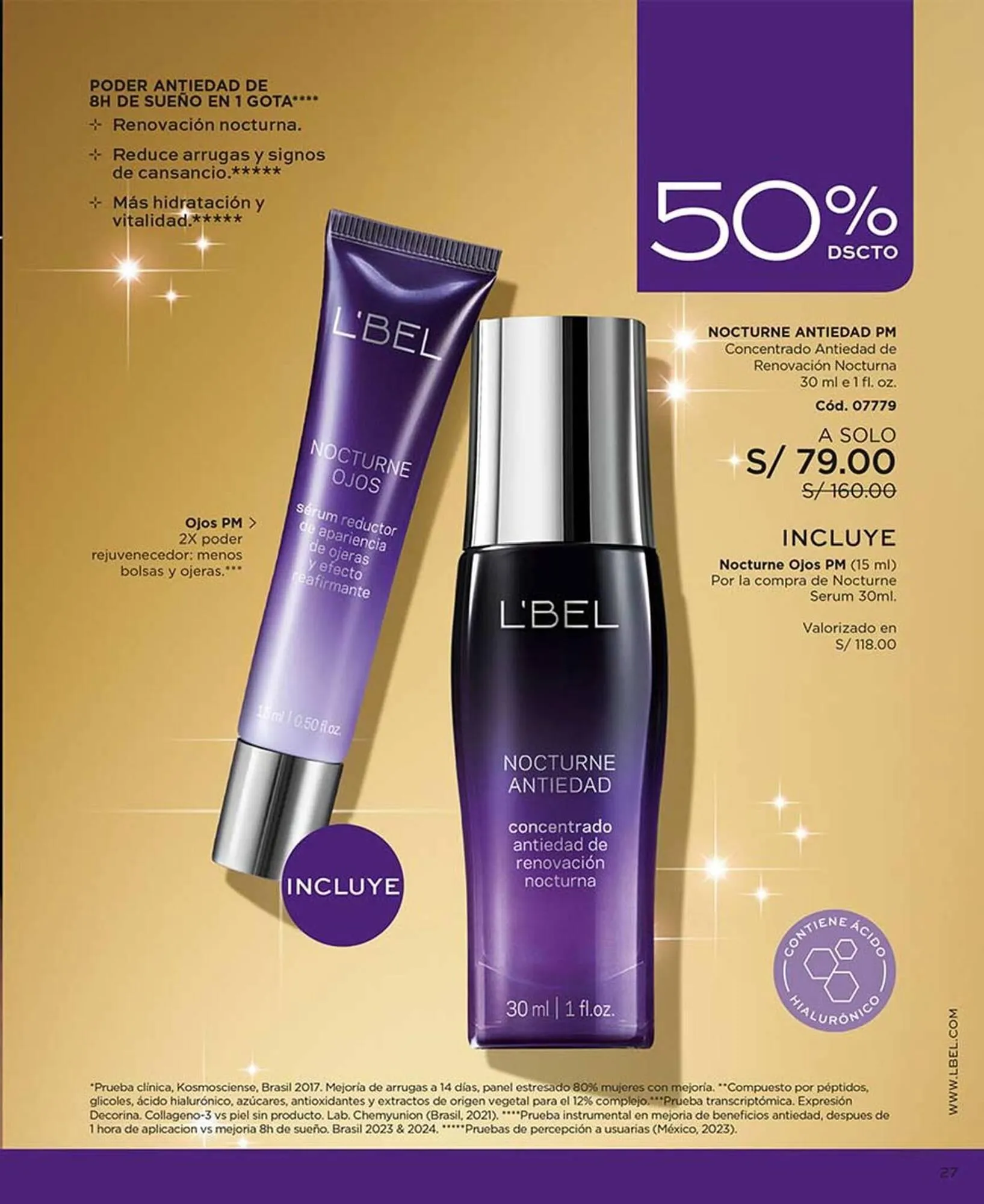 Catalogo de Catálogo L'Bel 1 de enero al 22 de enero 2025 - Pag 27