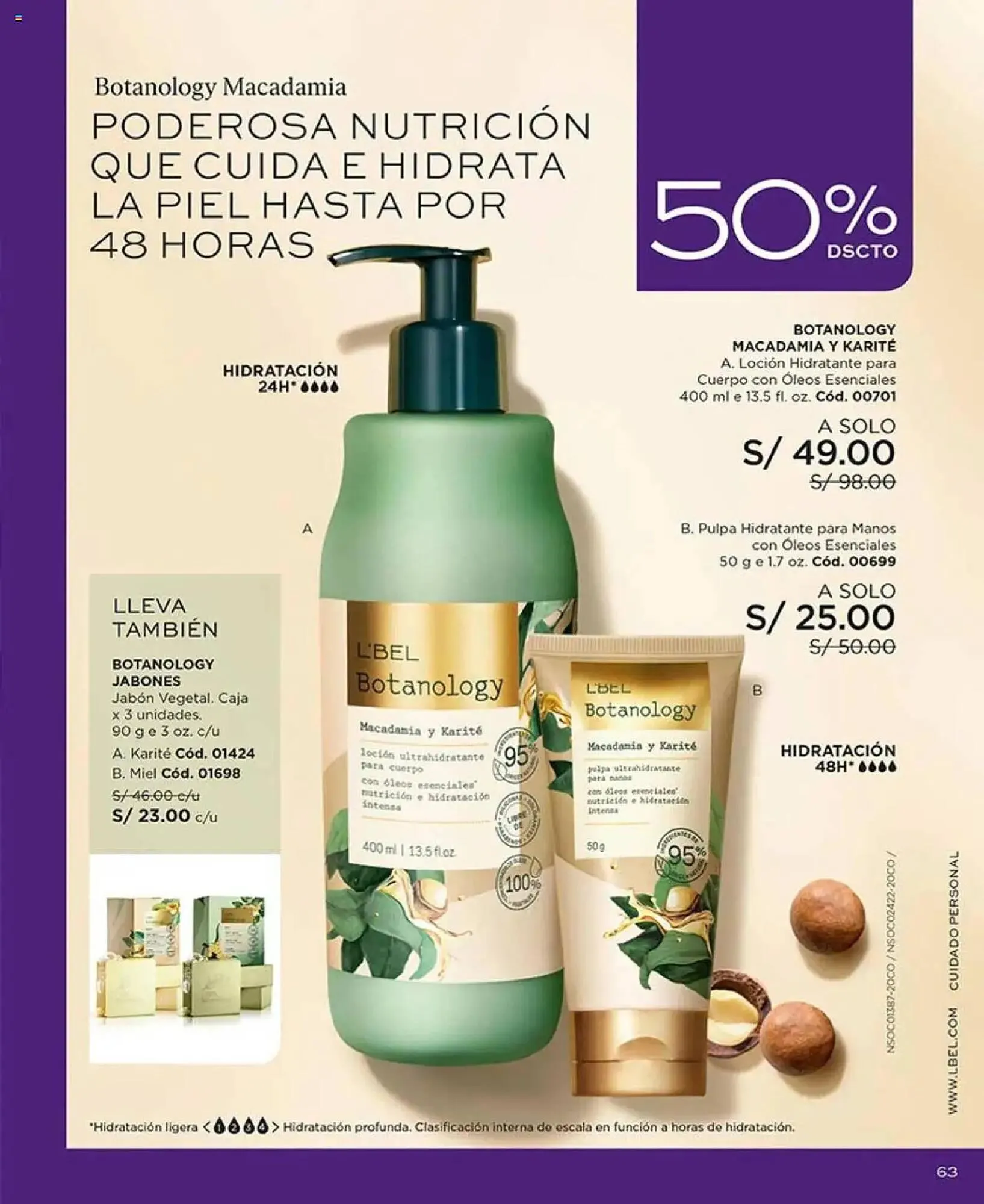 Catalogo de Catálogo L'Bel 3 de febrero al 19 de febrero 2025 - Pag 63