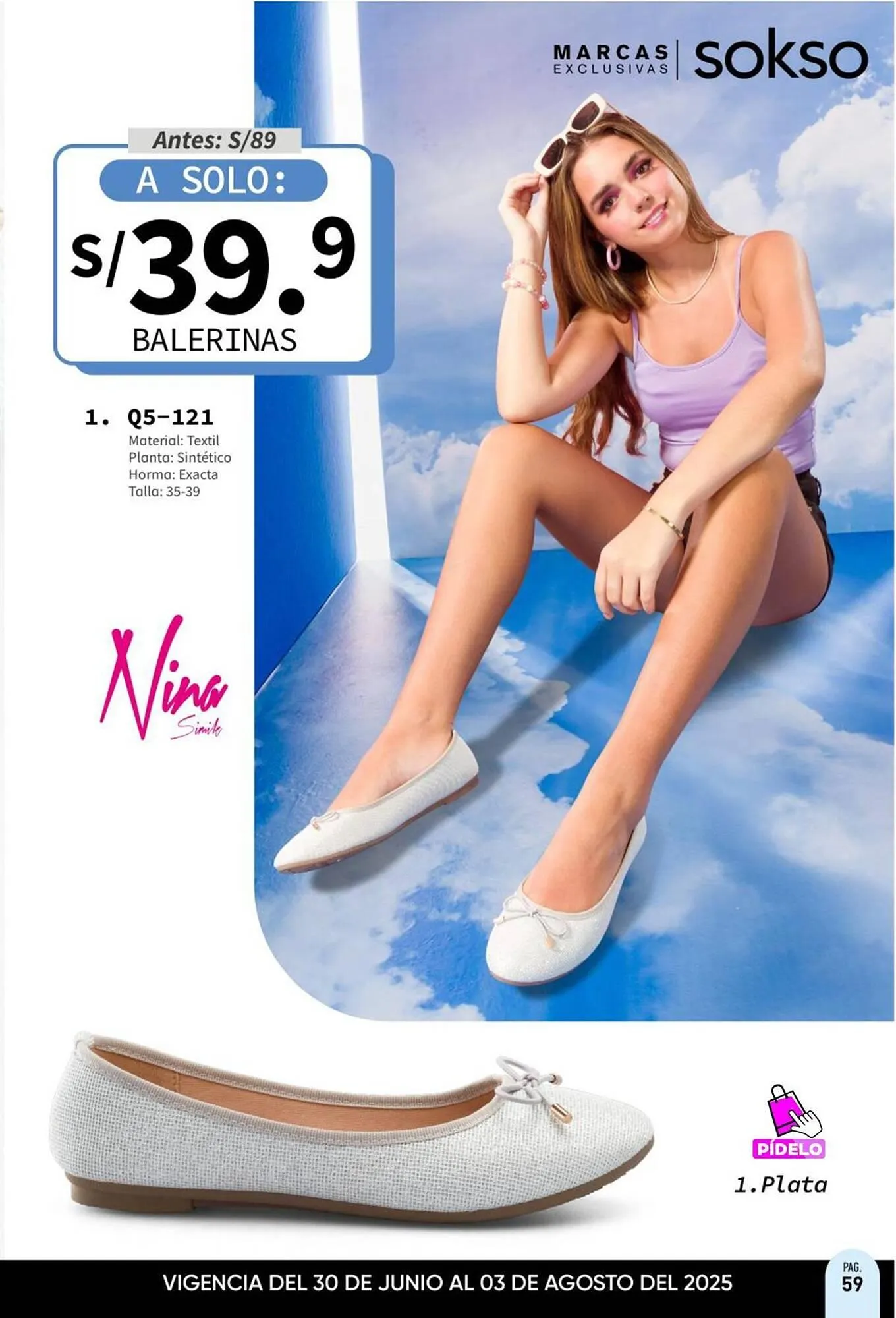 Catalogo de Catálogo Sokso 27 de junio al 1 de setiembre 2025 - Pag 59